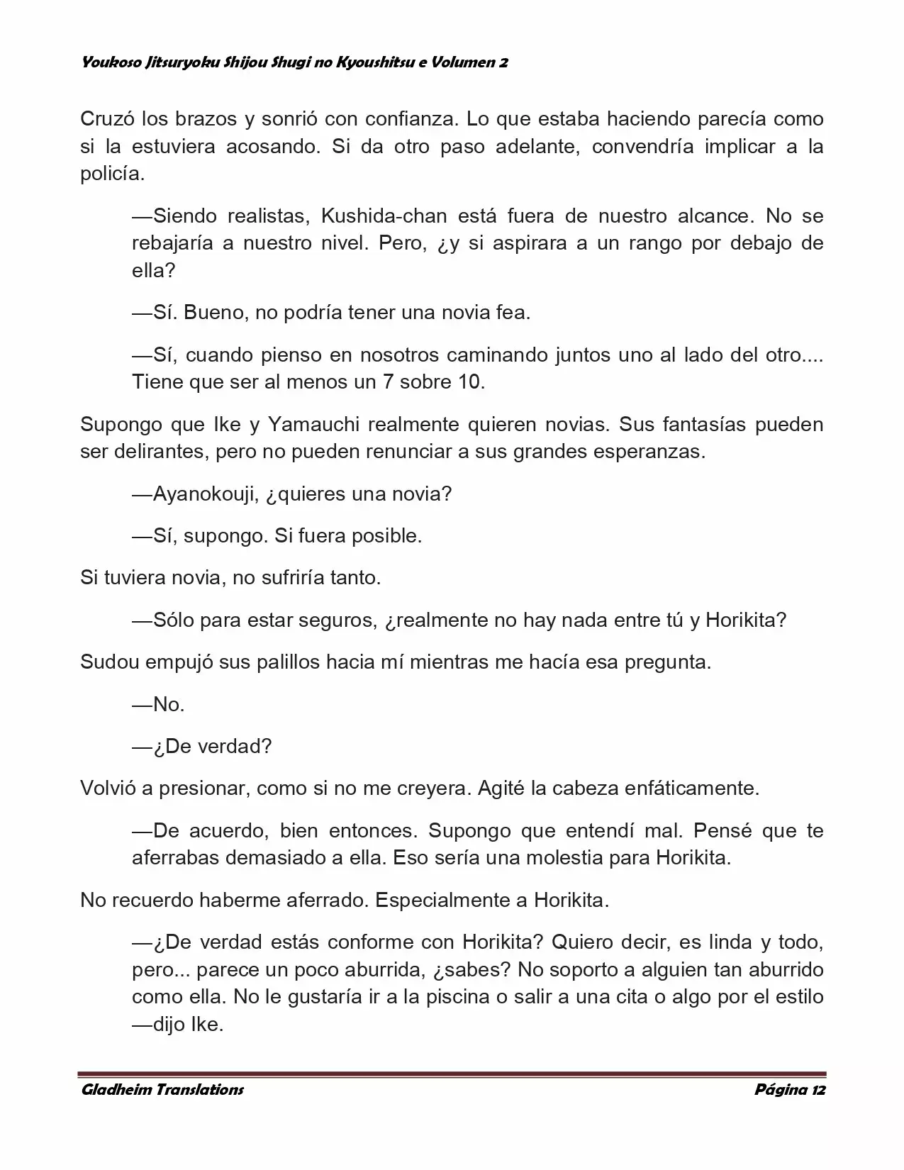 Página 12 del Manga