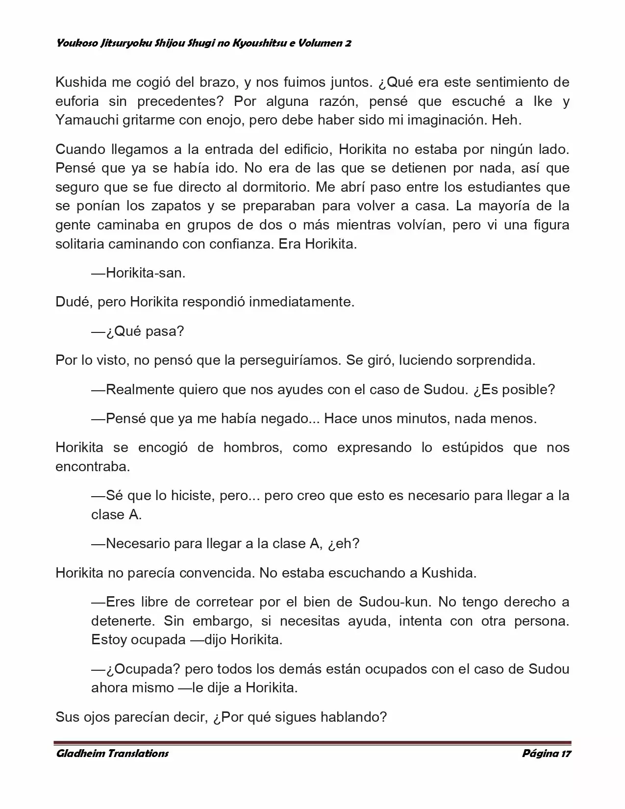 Página 17 del Manga