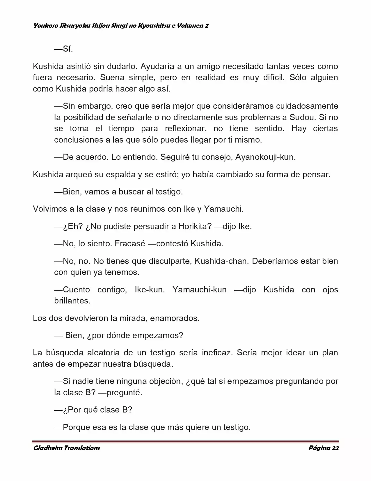 Página 22 del Manga