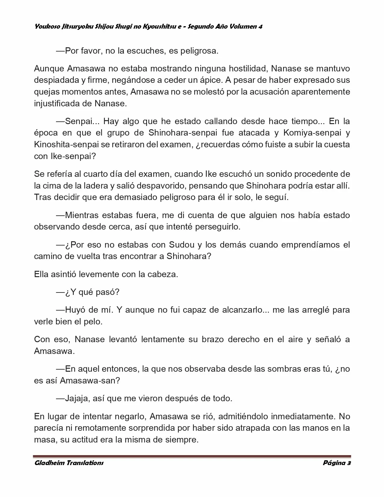 Página 3 del Manga