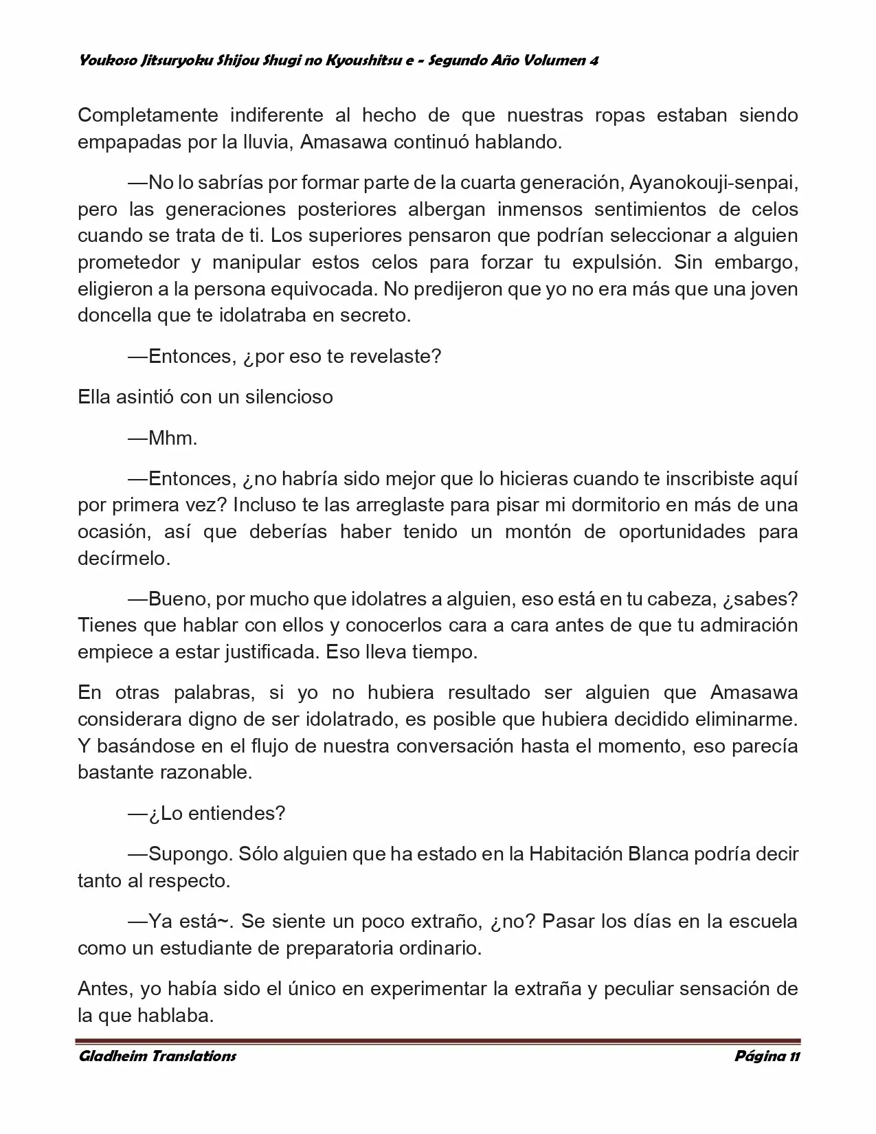 Página 11 del Manga