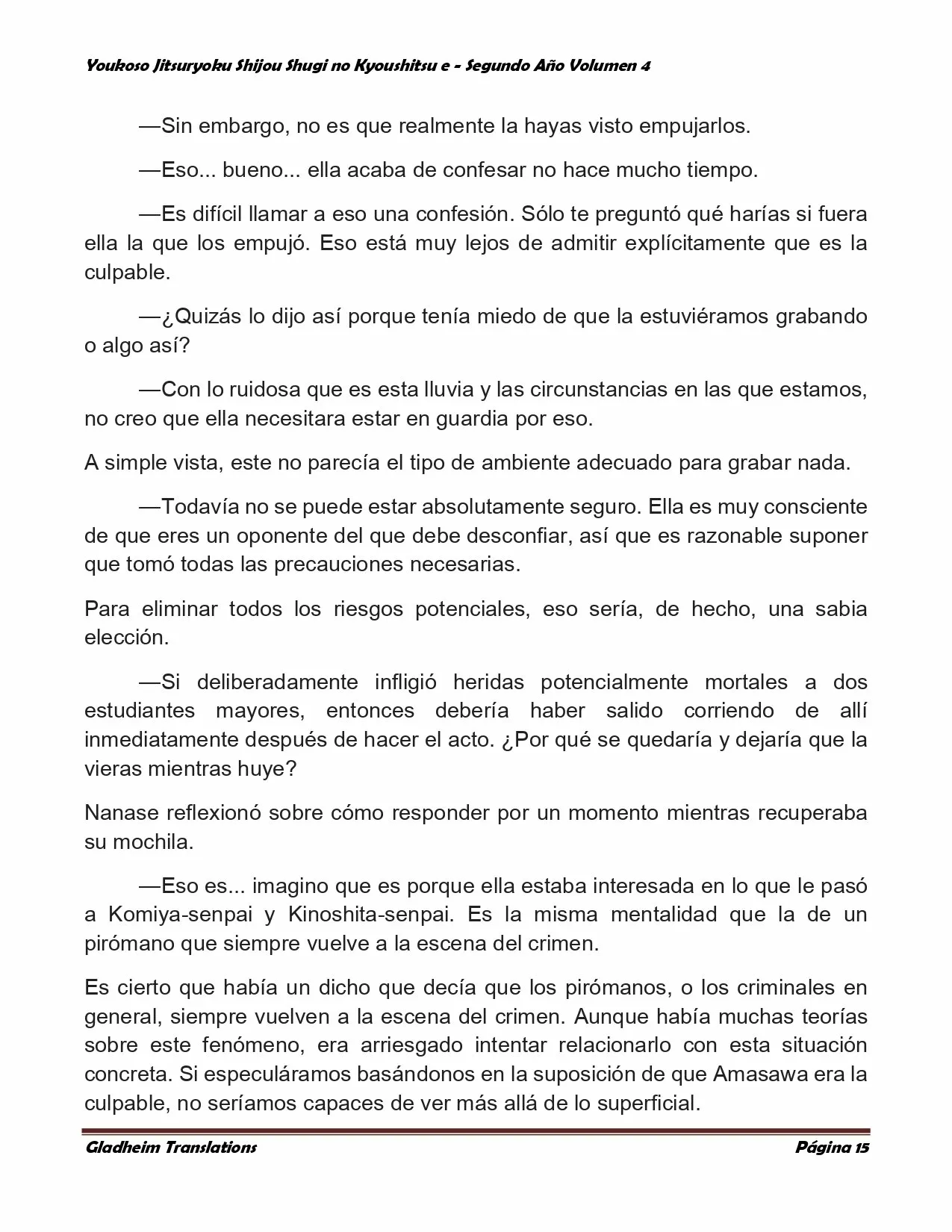 Página 15 del Manga