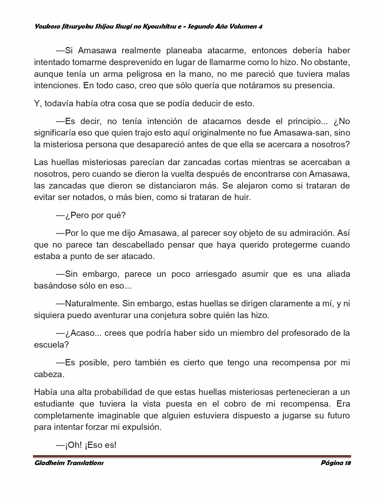 Página 18 del Manga