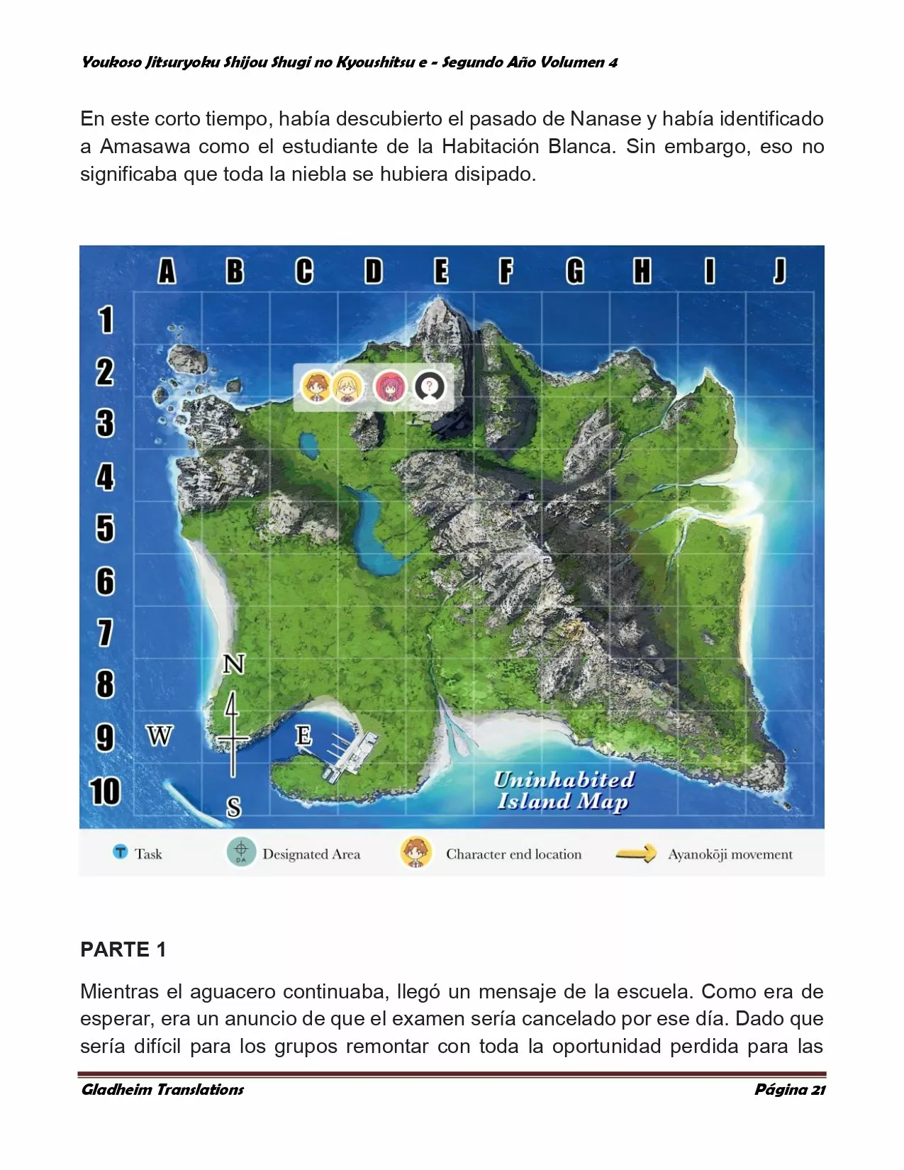 Página 21 del Manga