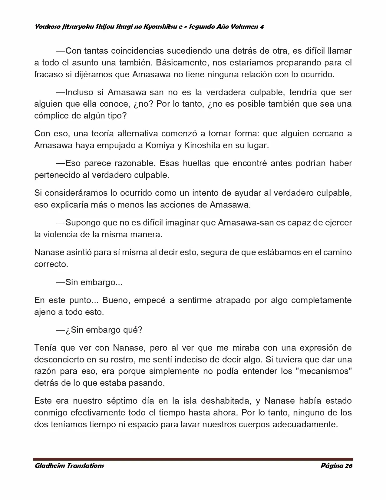 Página 26 del Manga