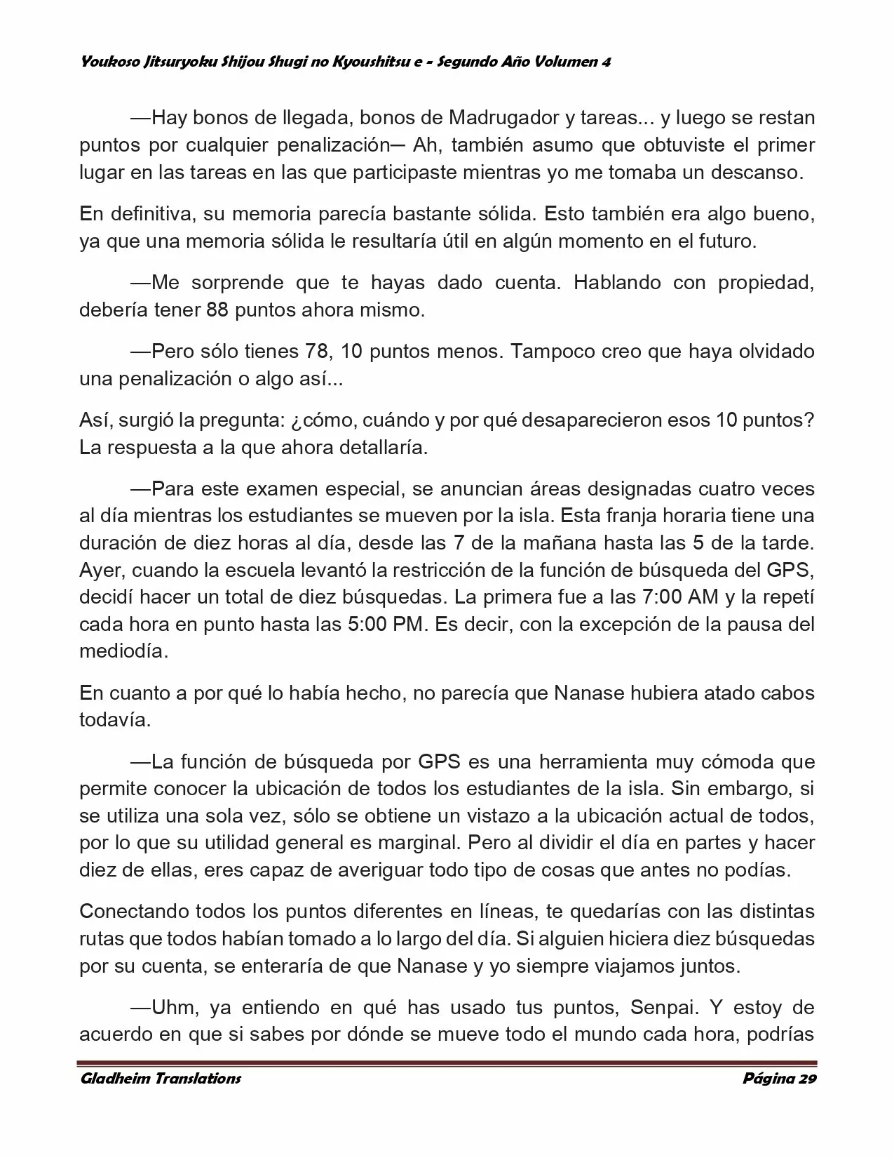 Página 29 del Manga