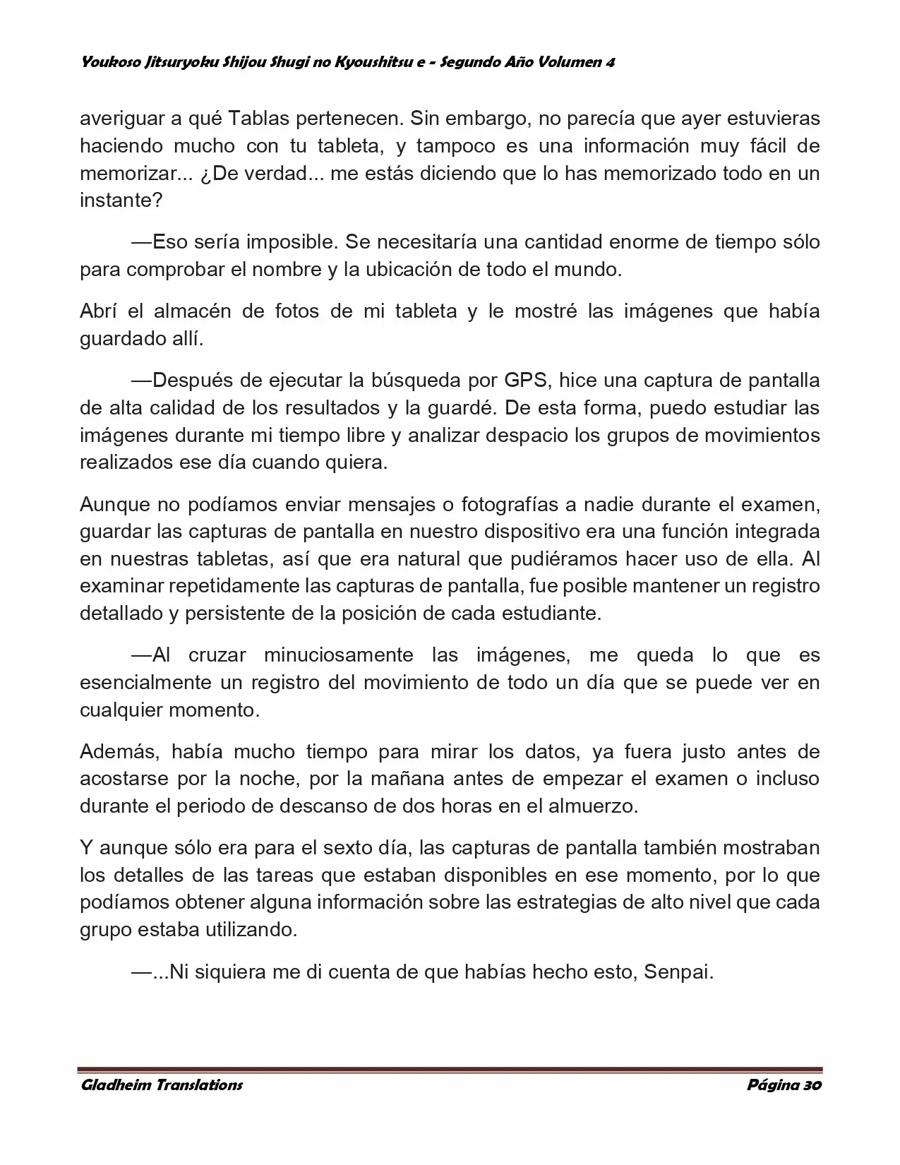 Página 30 del Manga