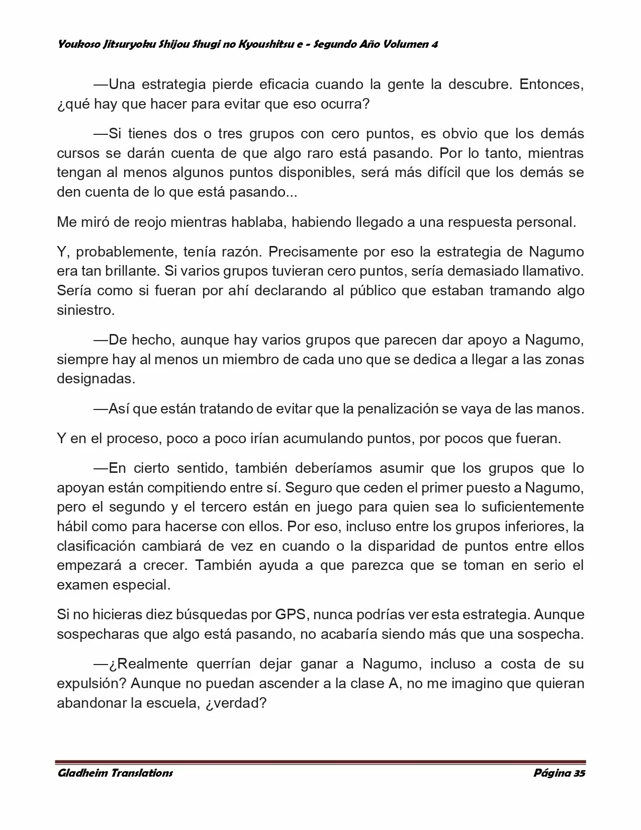 Página 35 del Manga