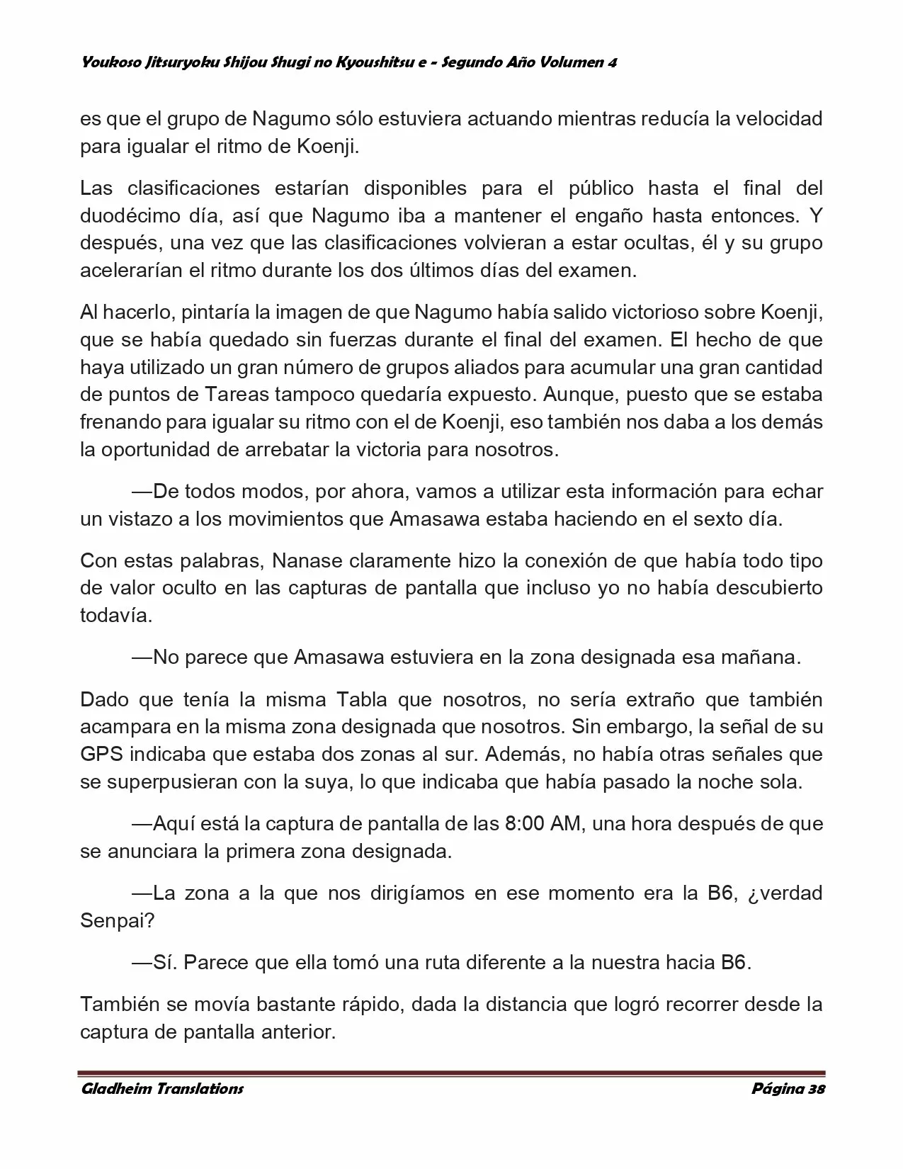 Página 38 del Manga