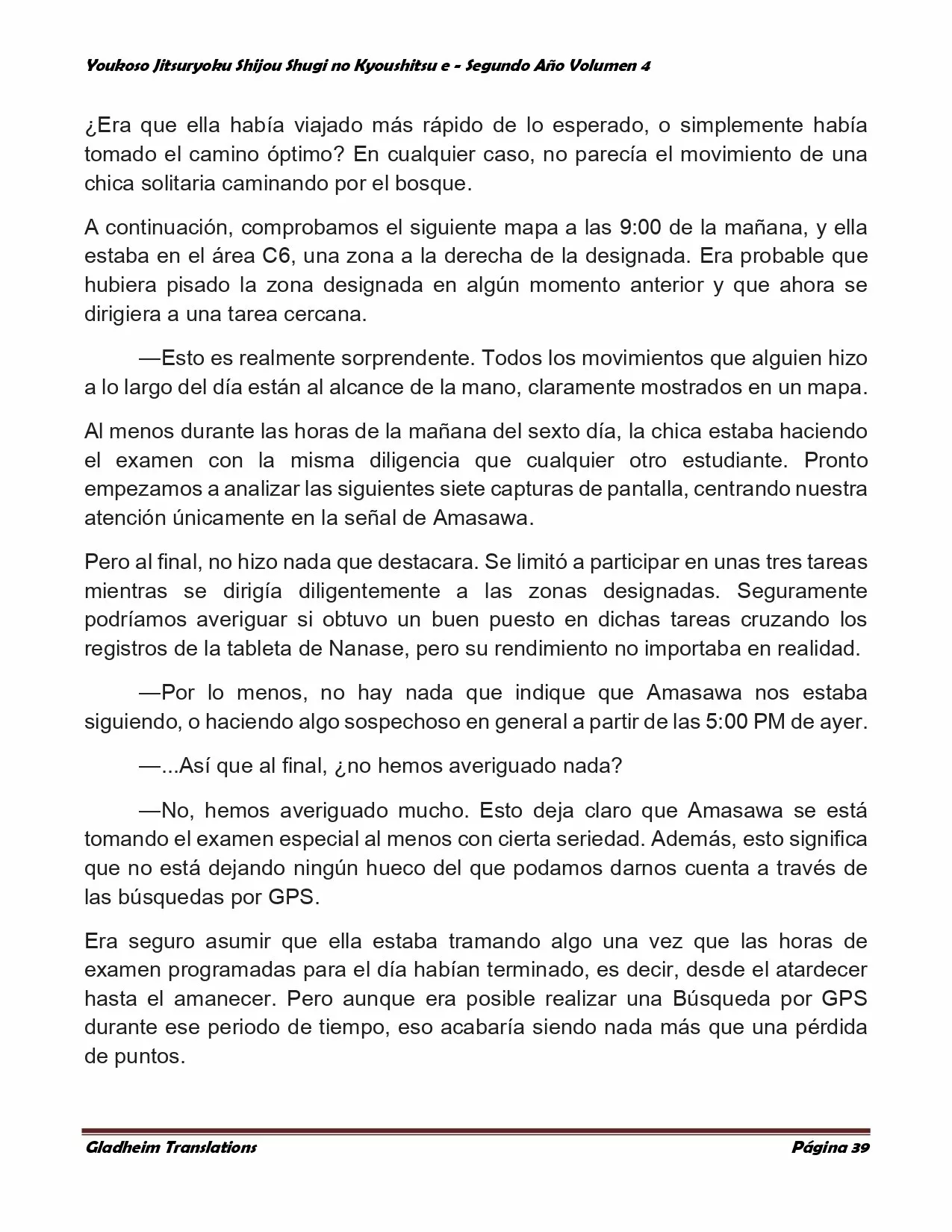 Página 39 del Manga
