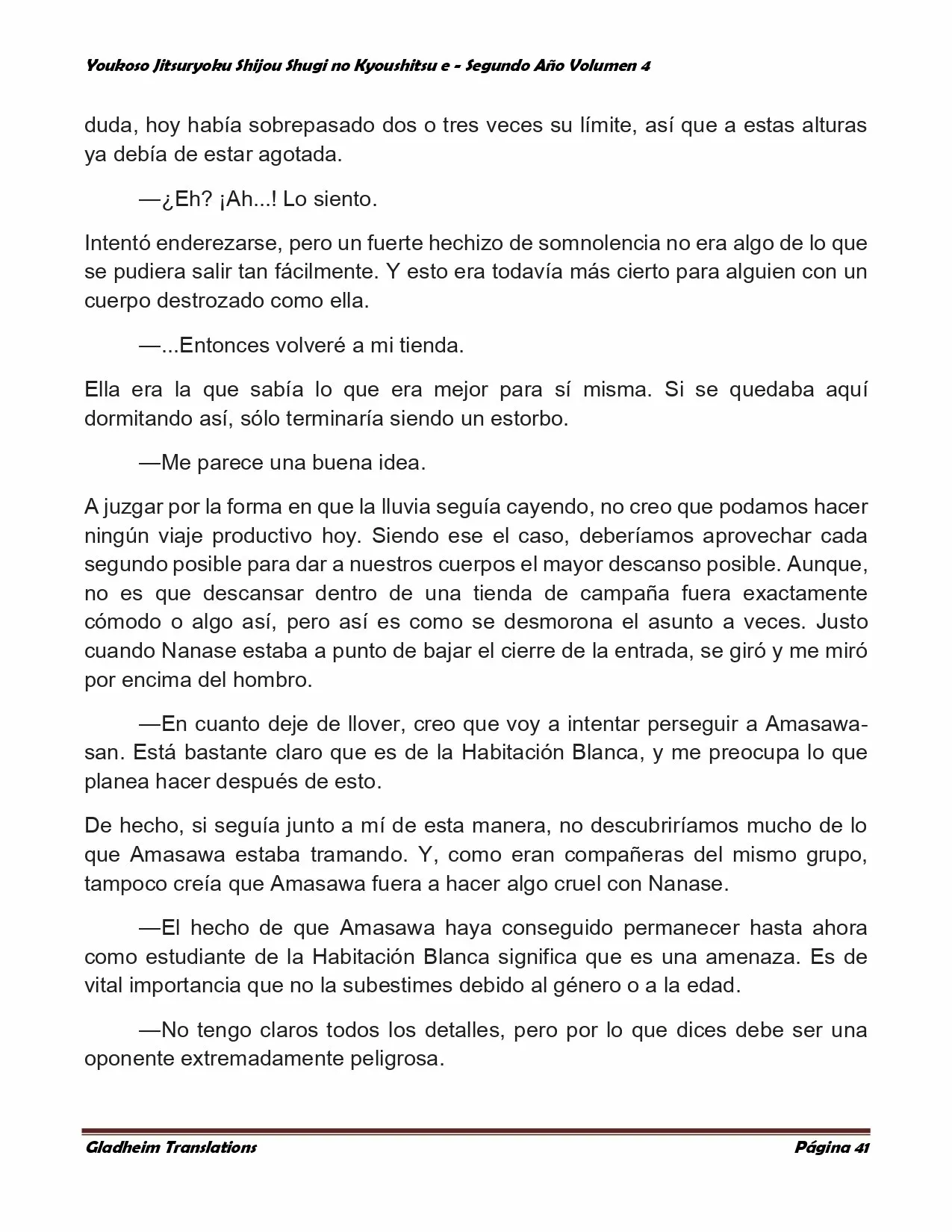 Página 41 del Manga