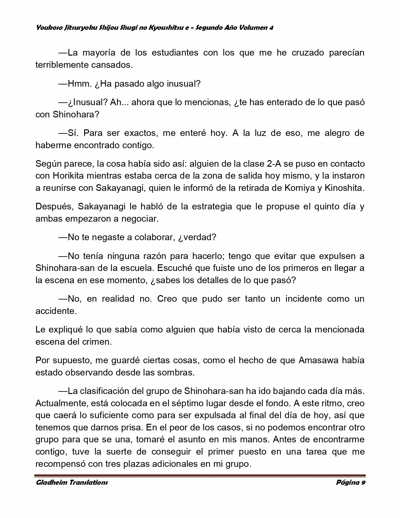 Página 9 del Manga