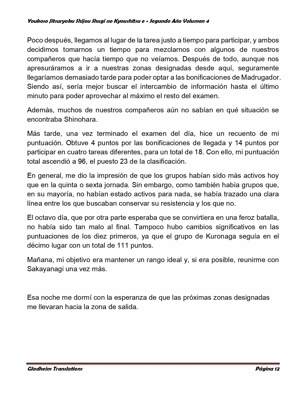 Página 12 del Manga