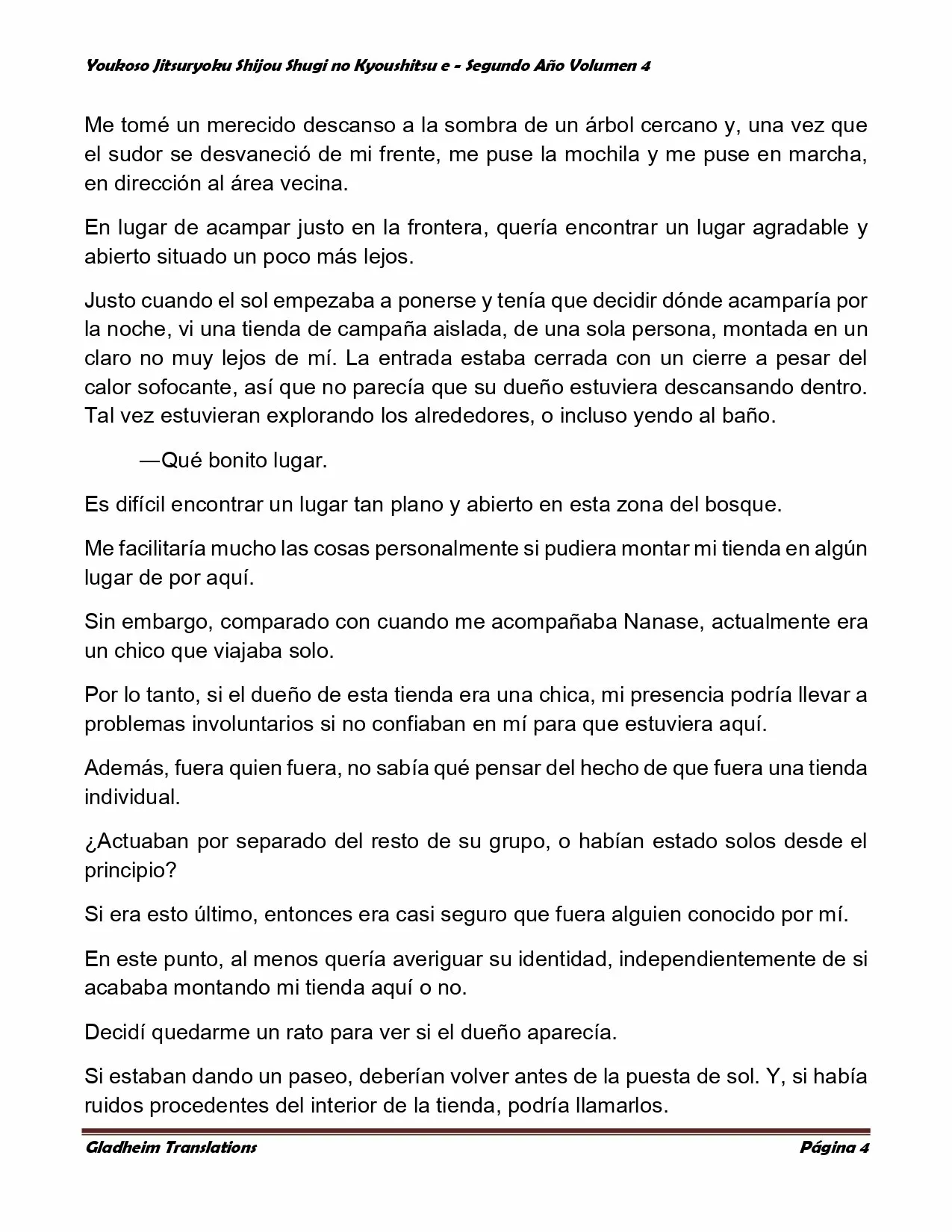 Página 4 del Manga