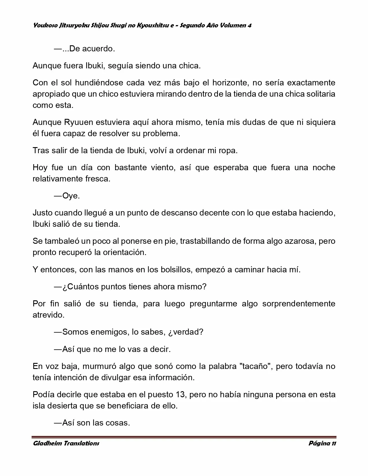 Página 11 del Manga