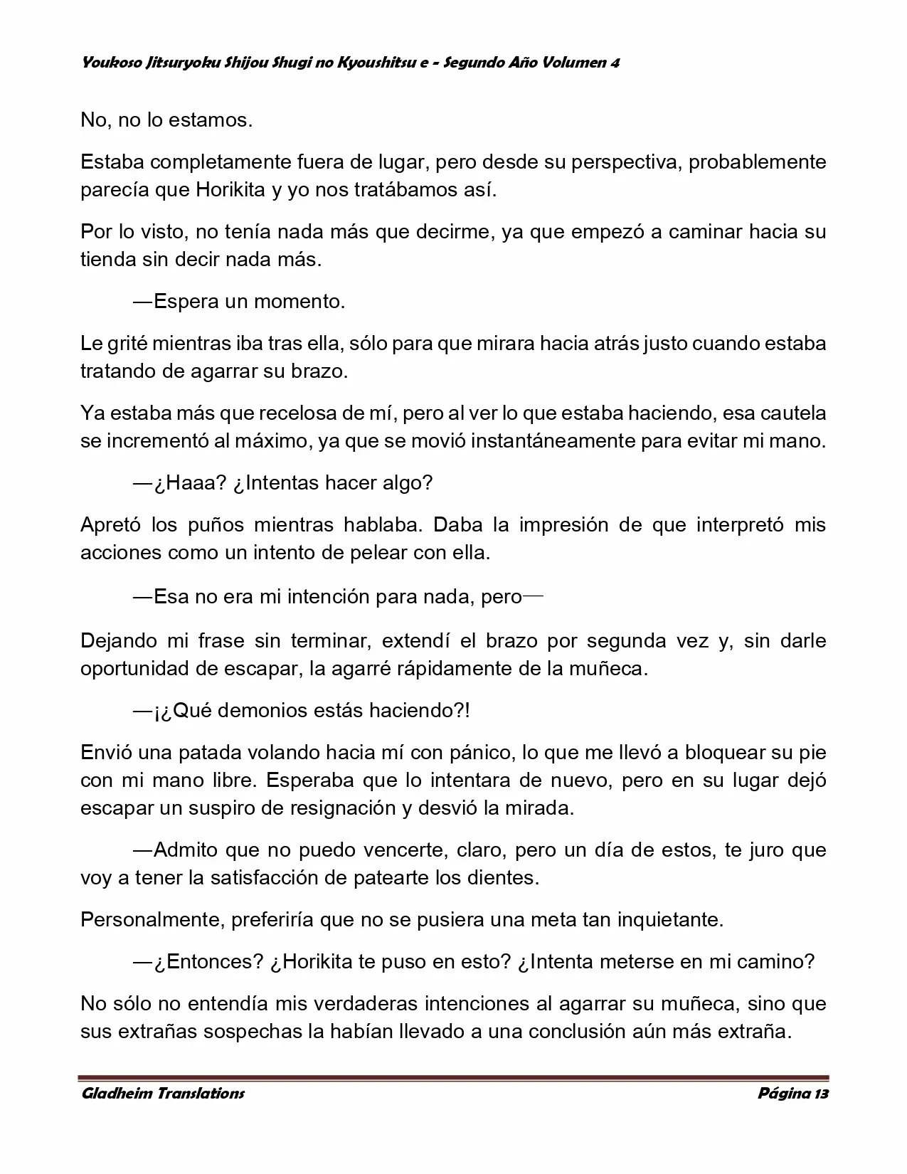 Página 13 del Manga