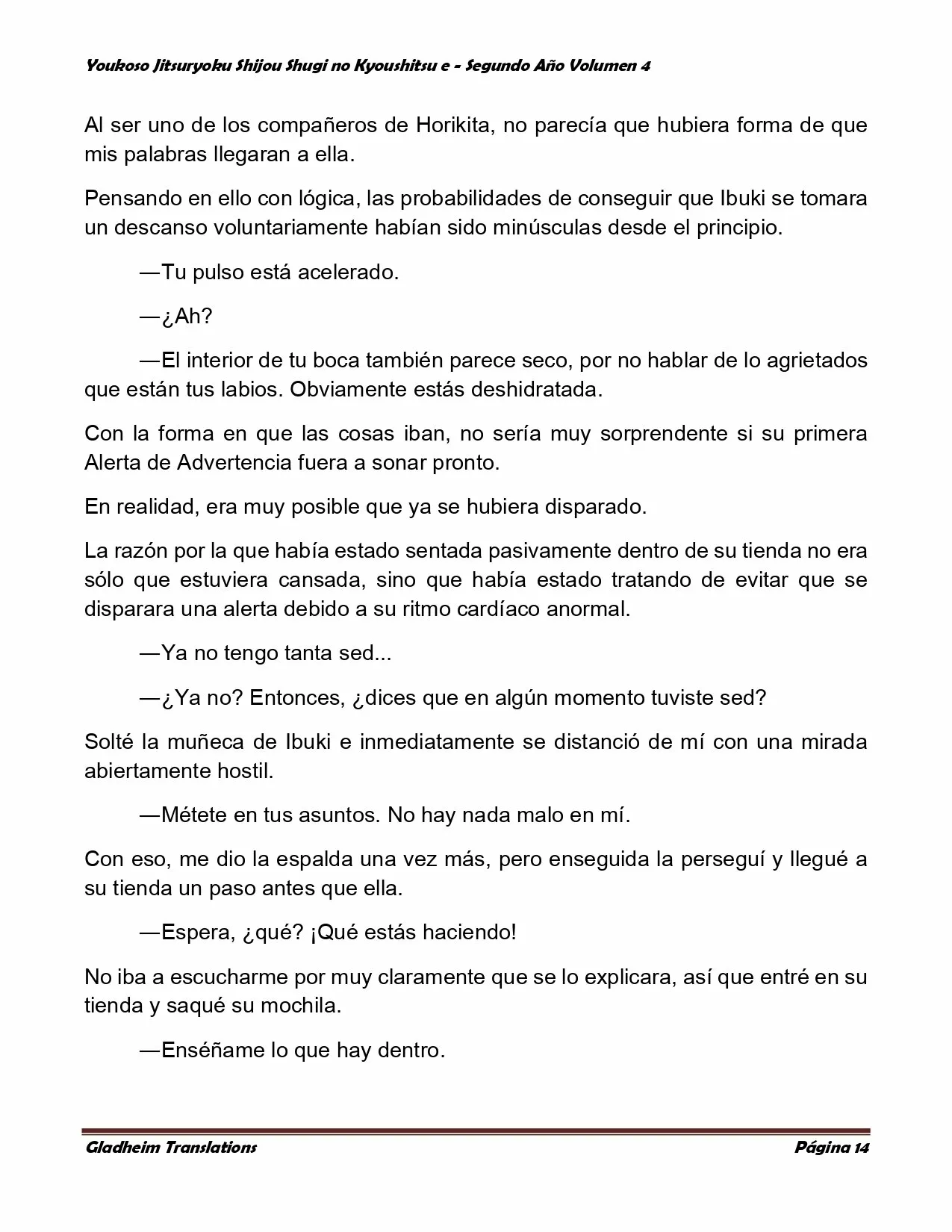 Página 14 del Manga