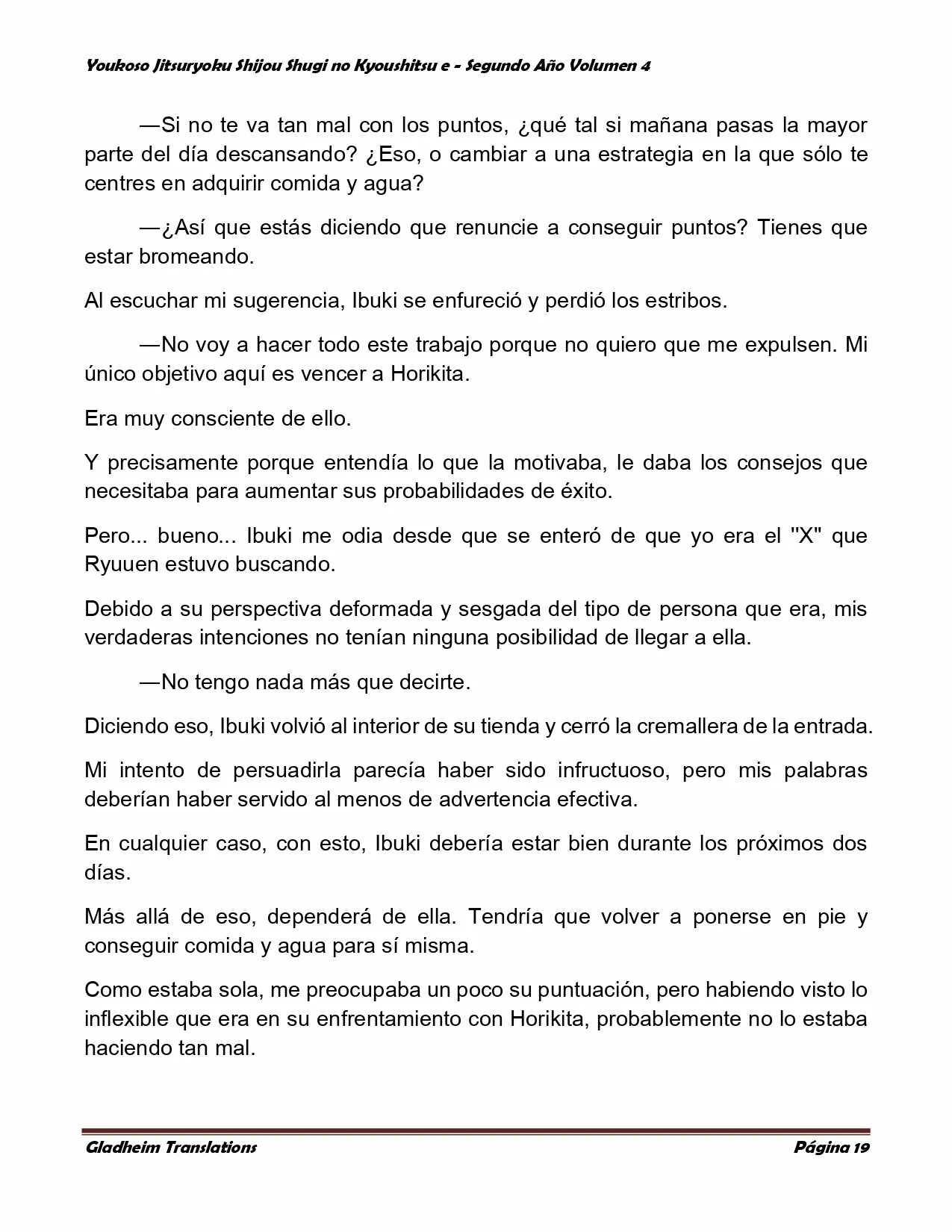 Página 19 del Manga