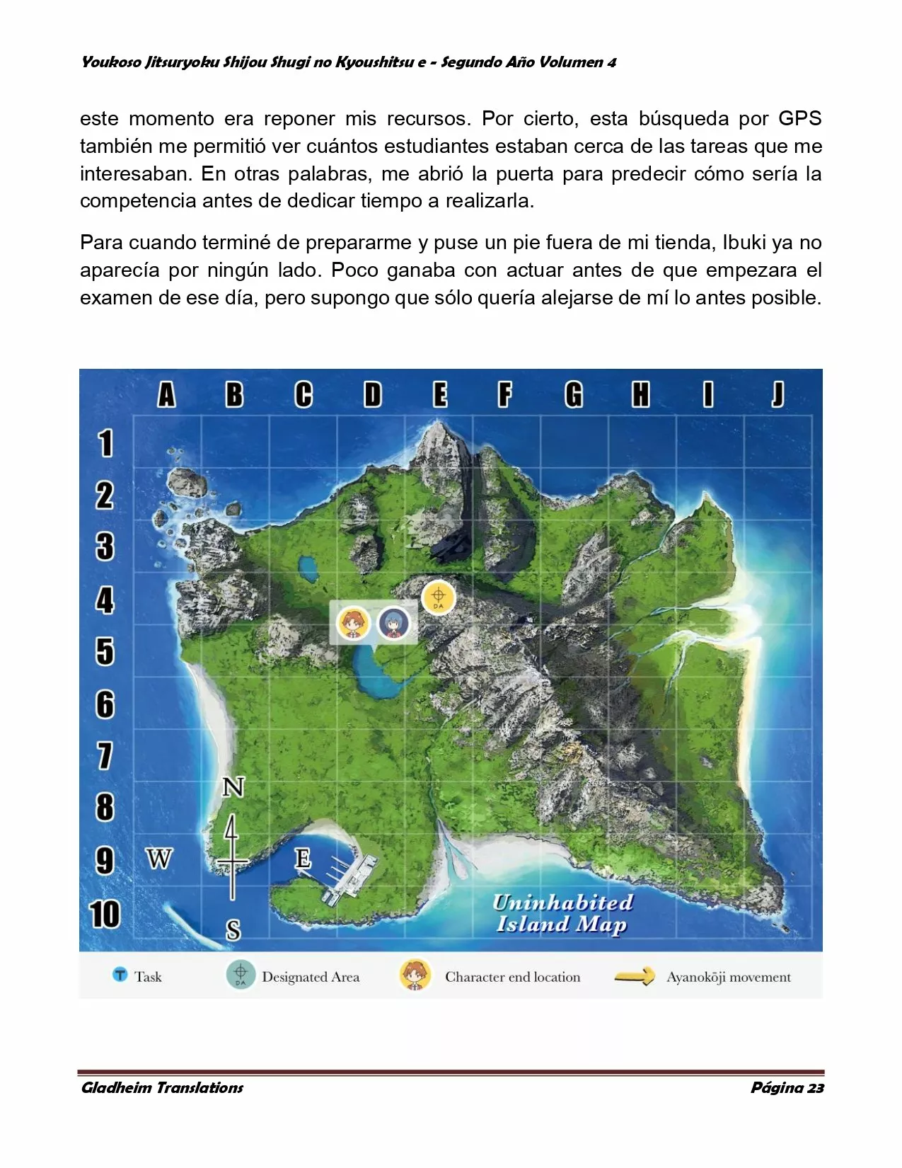 Página 23 del Manga