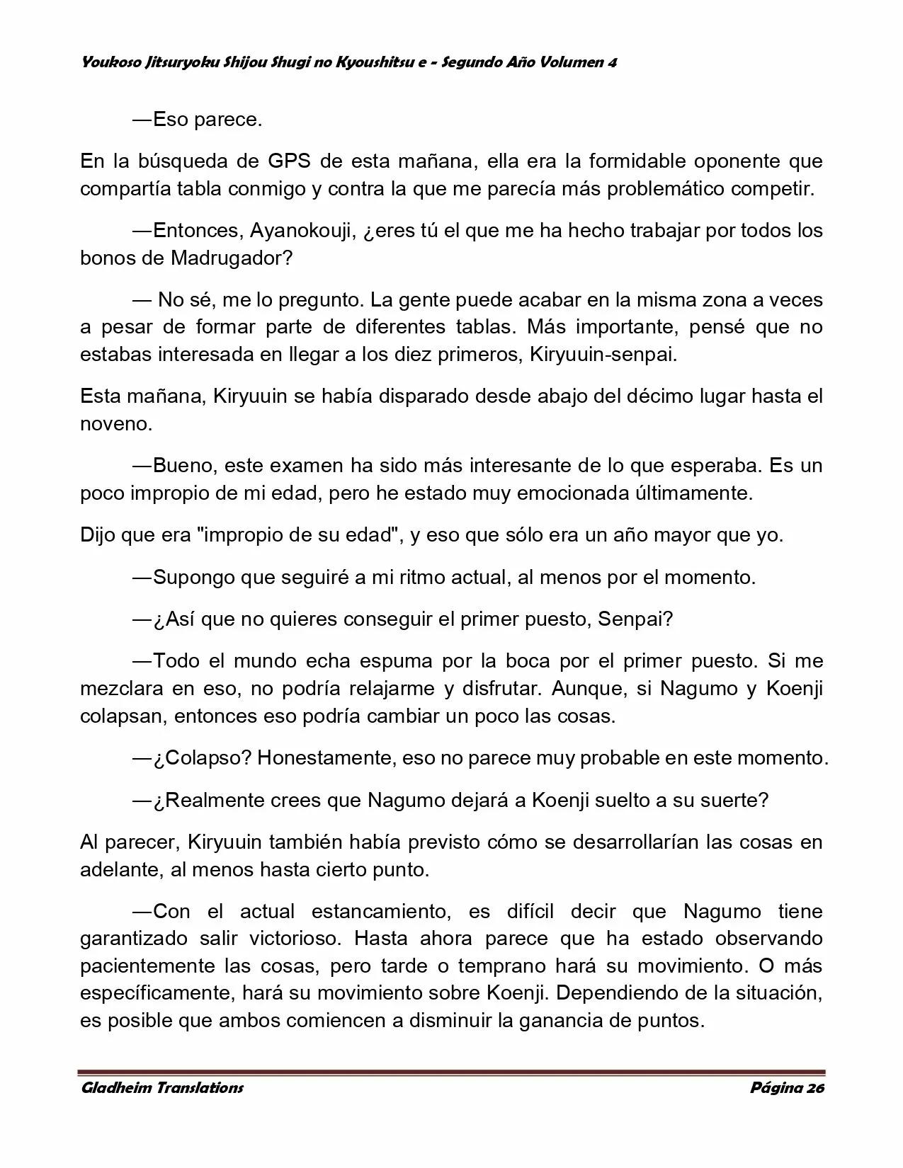 Página 26 del Manga