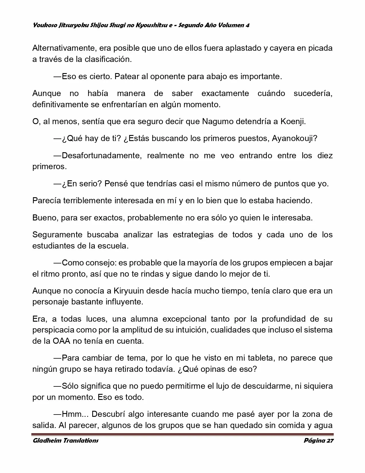 Página 27 del Manga