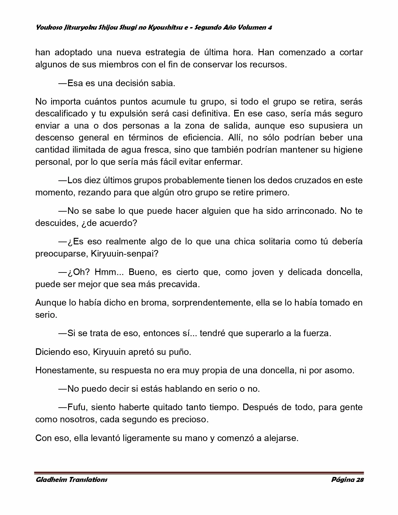 Página 28 del Manga