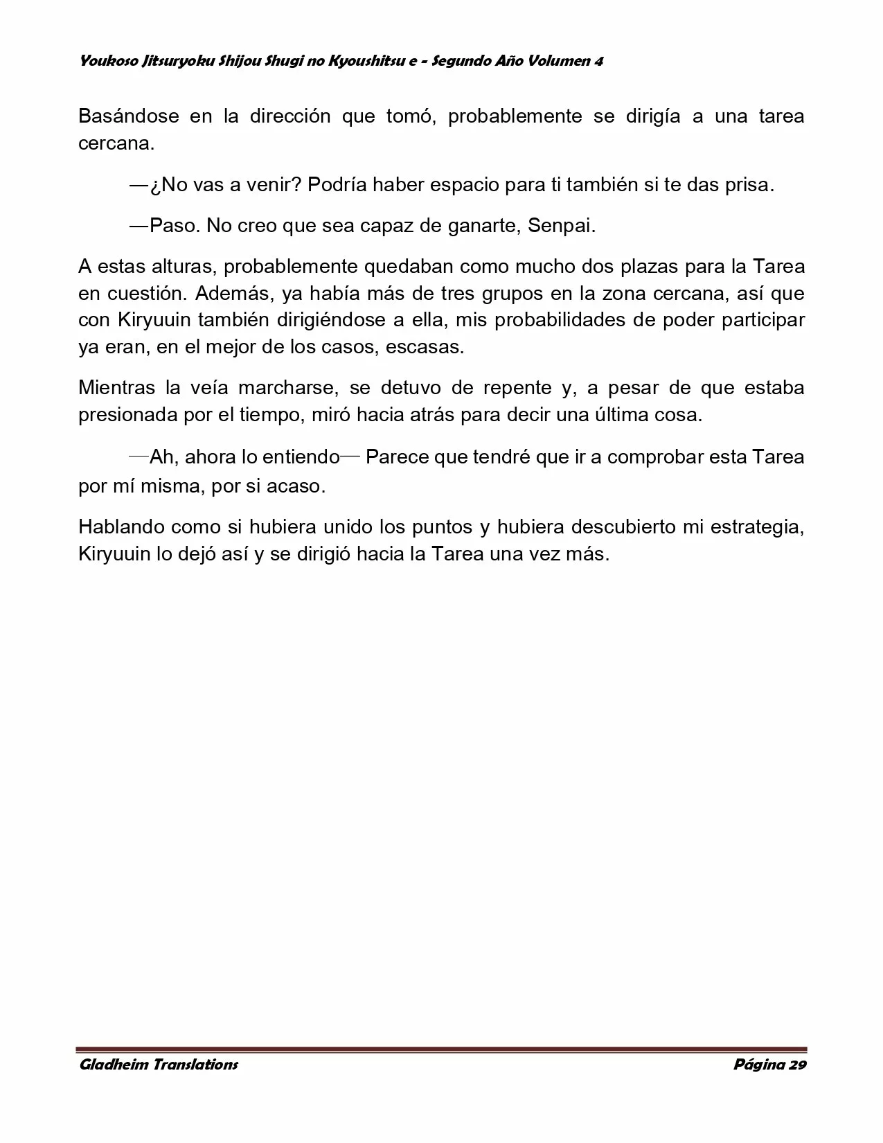 Página 29 del Manga