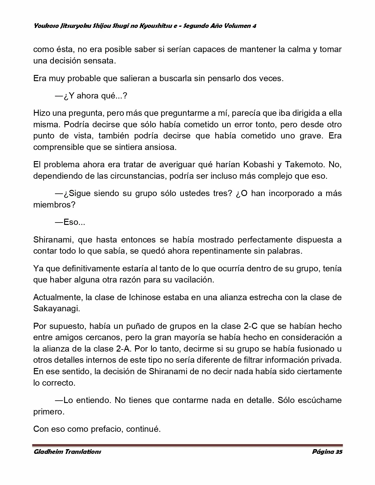 Página 35 del Manga