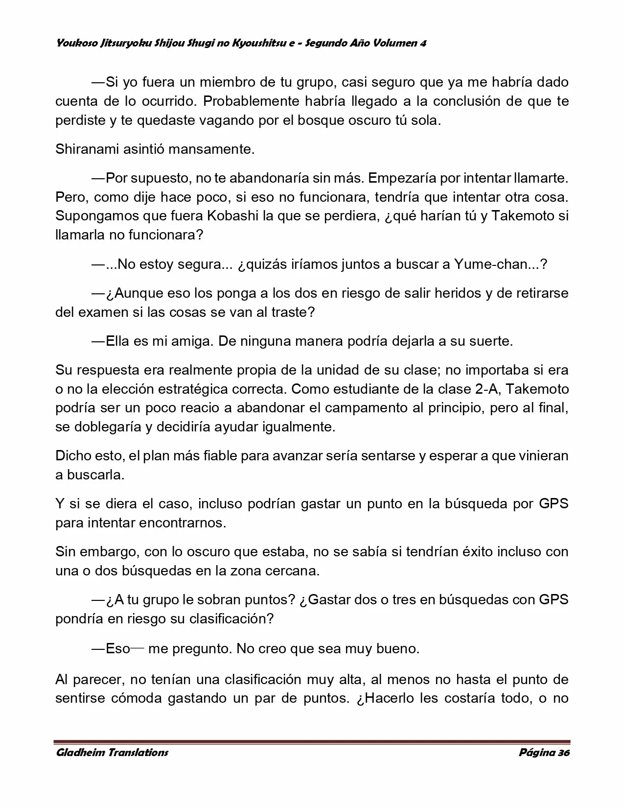 Página 36 del Manga