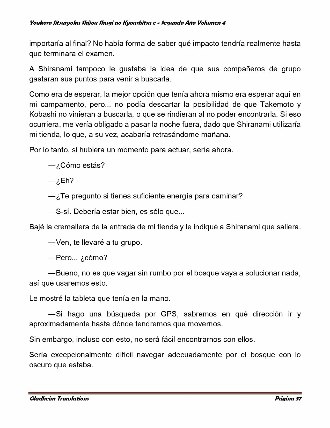 Página 37 del Manga