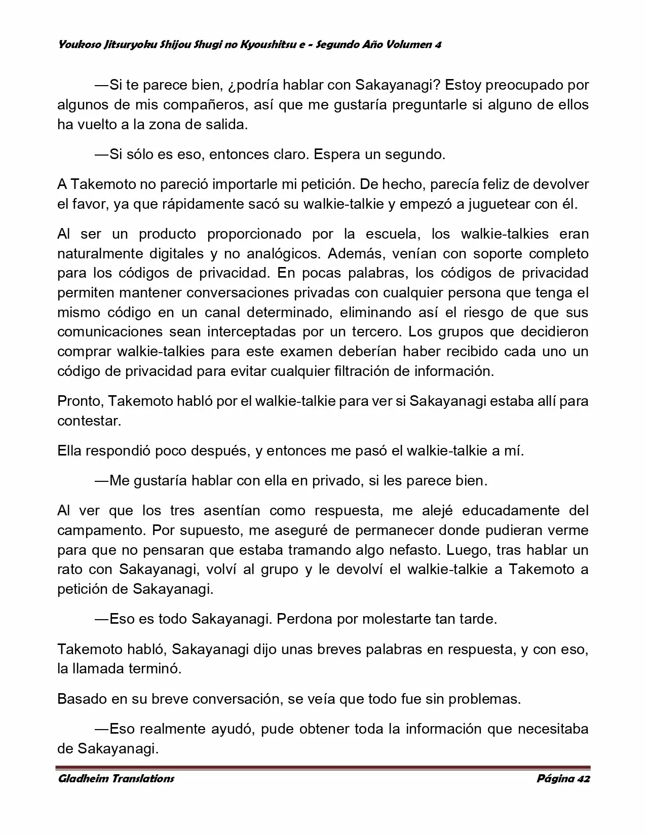 Página 42 del Manga
