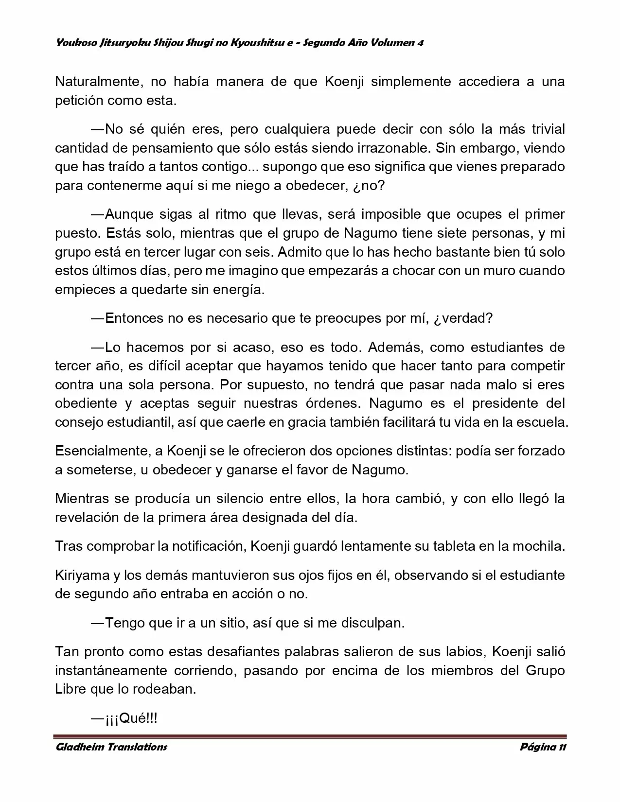 Página 11 del Manga