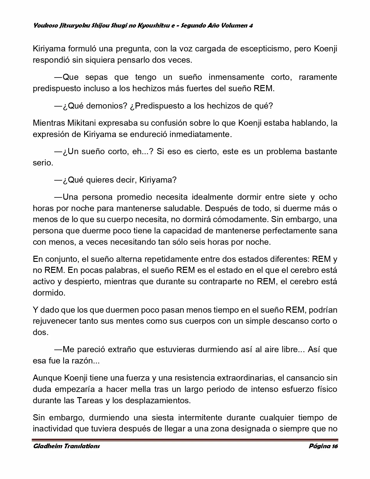 Página 16 del Manga