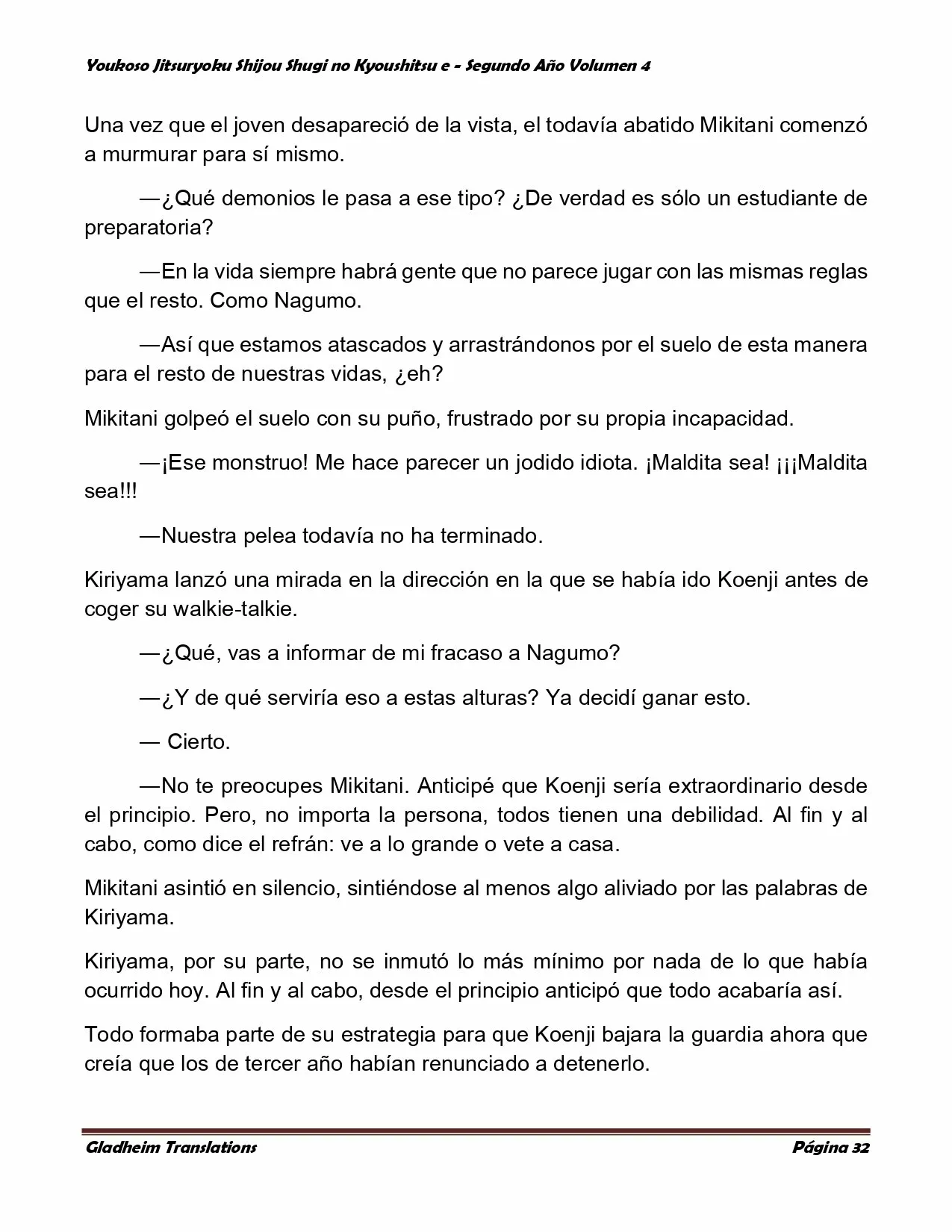 Página 32 del Manga