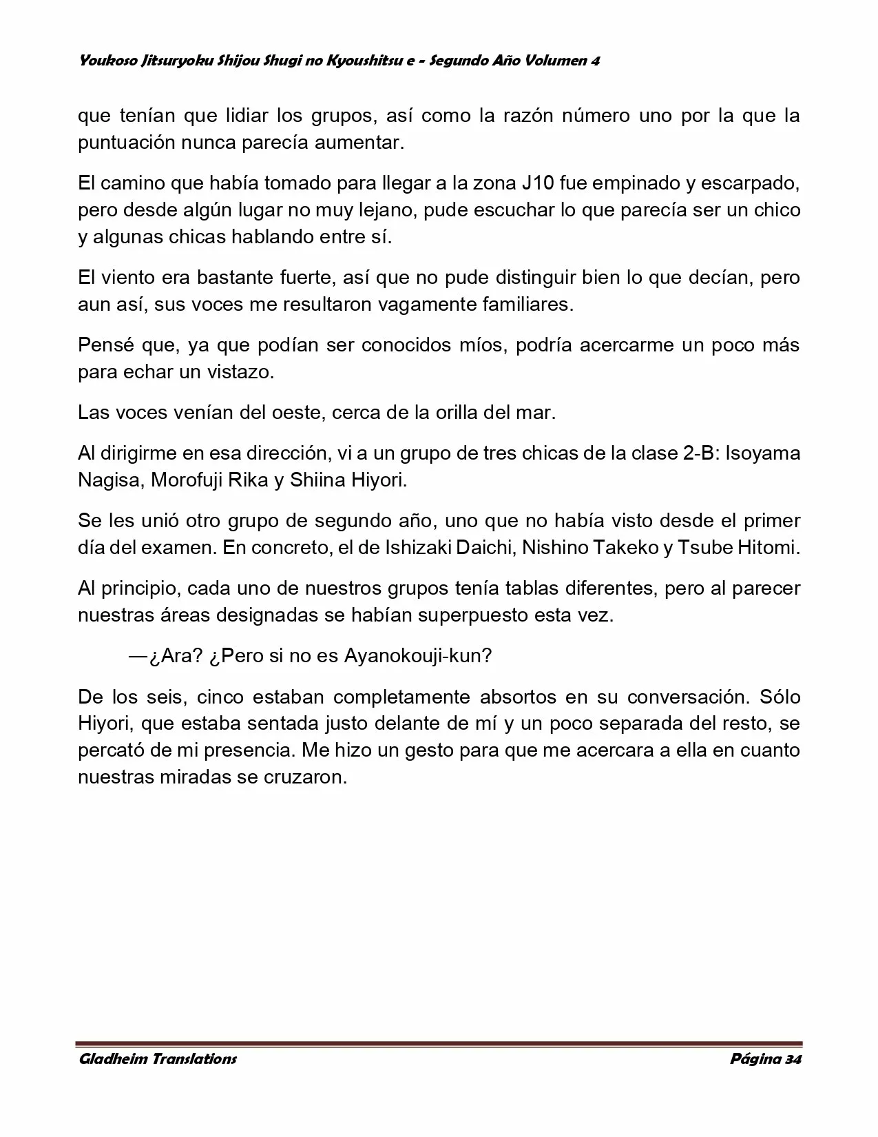 Página 34 del Manga