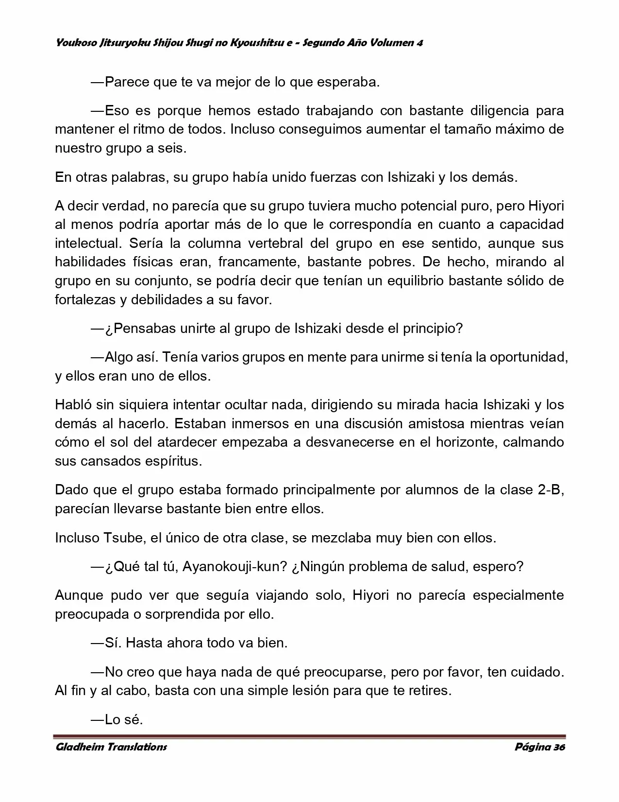 Página 36 del Manga