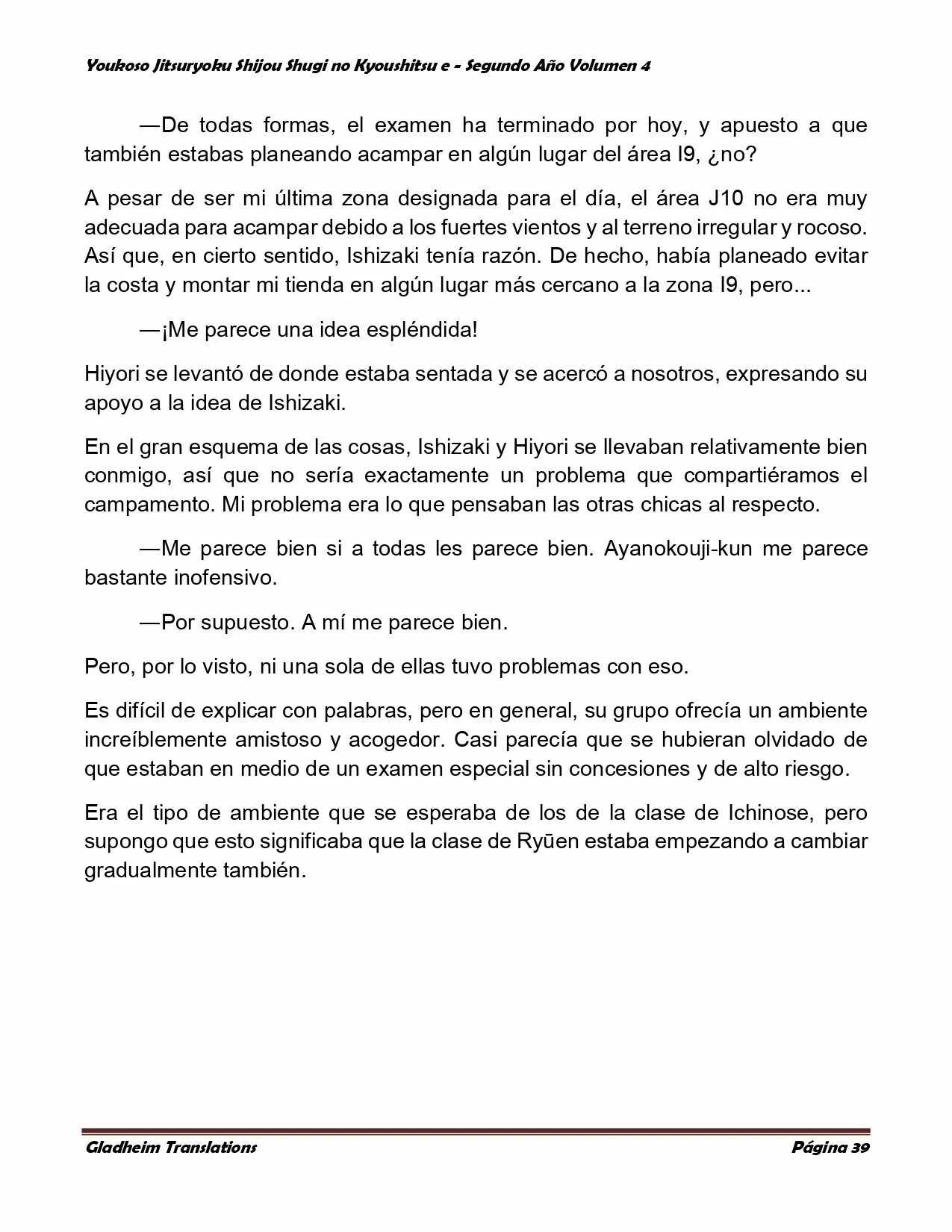 Página 39 del Manga