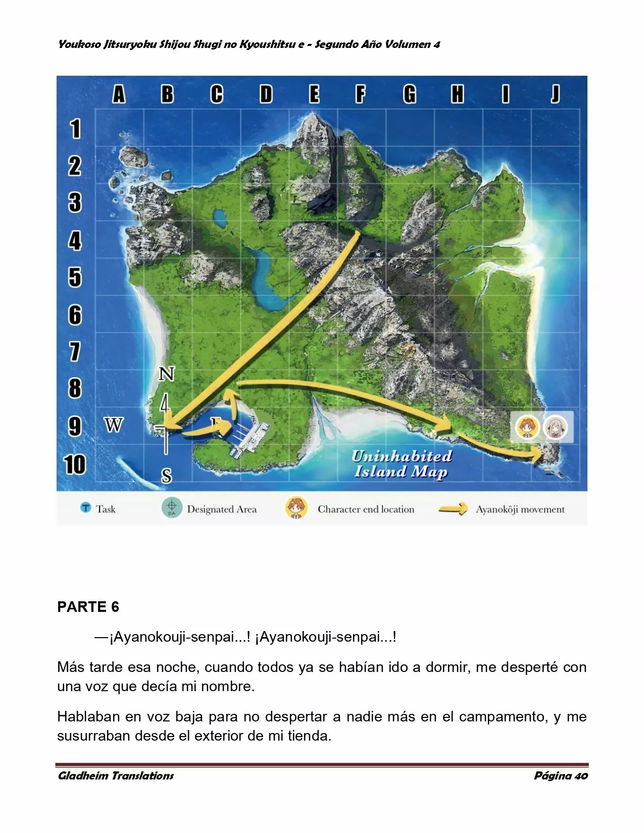 Página 40 del Manga