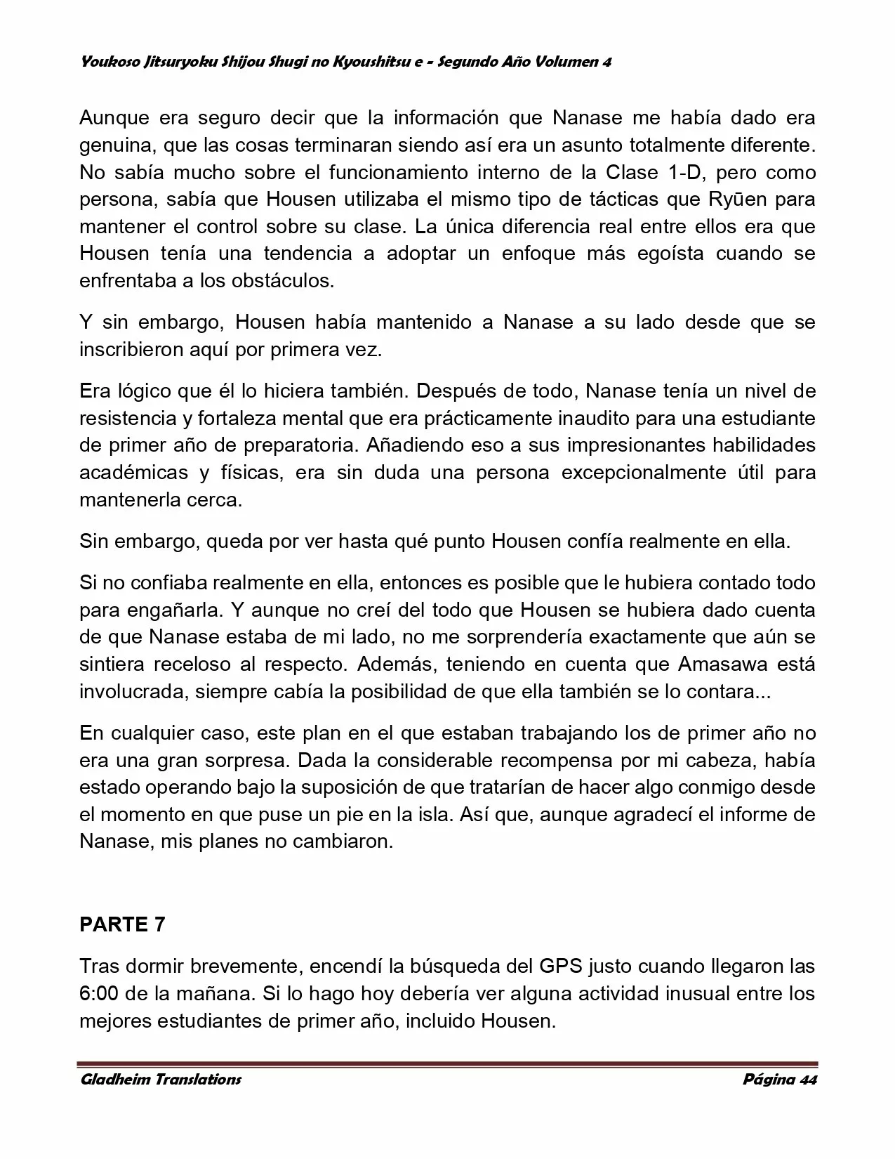 Página 44 del Manga