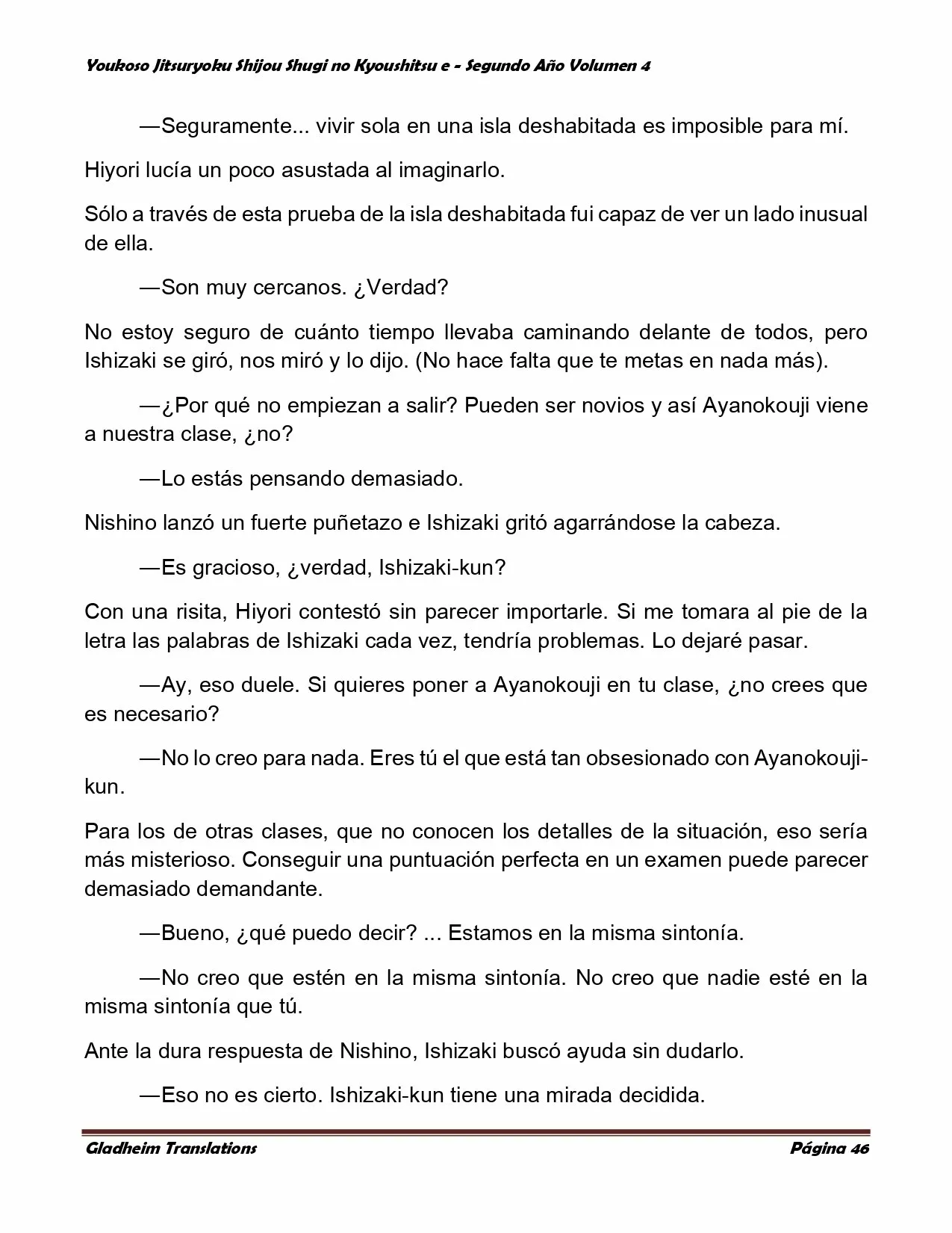 Página 46 del Manga