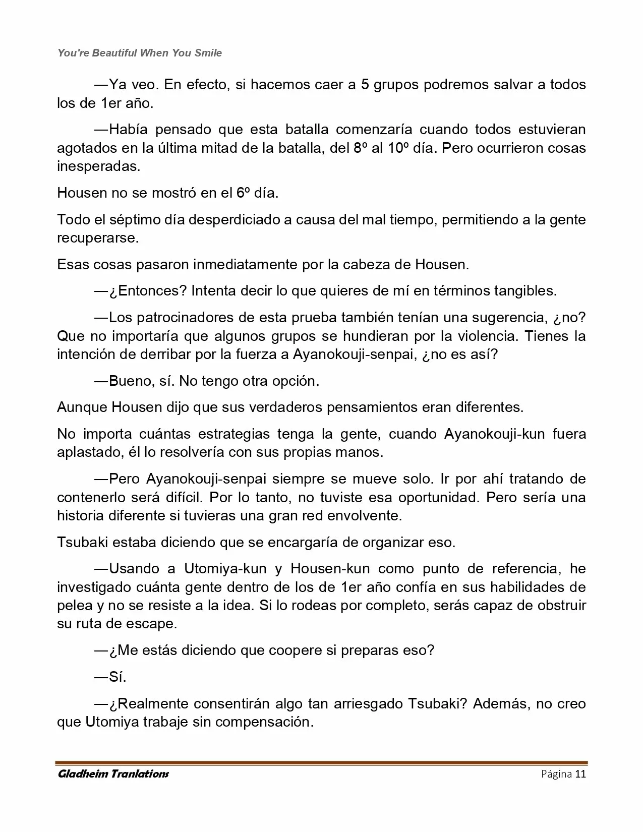 Página 11 del Manga