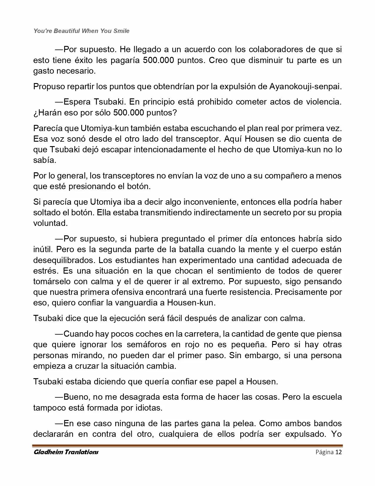 Página 12 del Manga