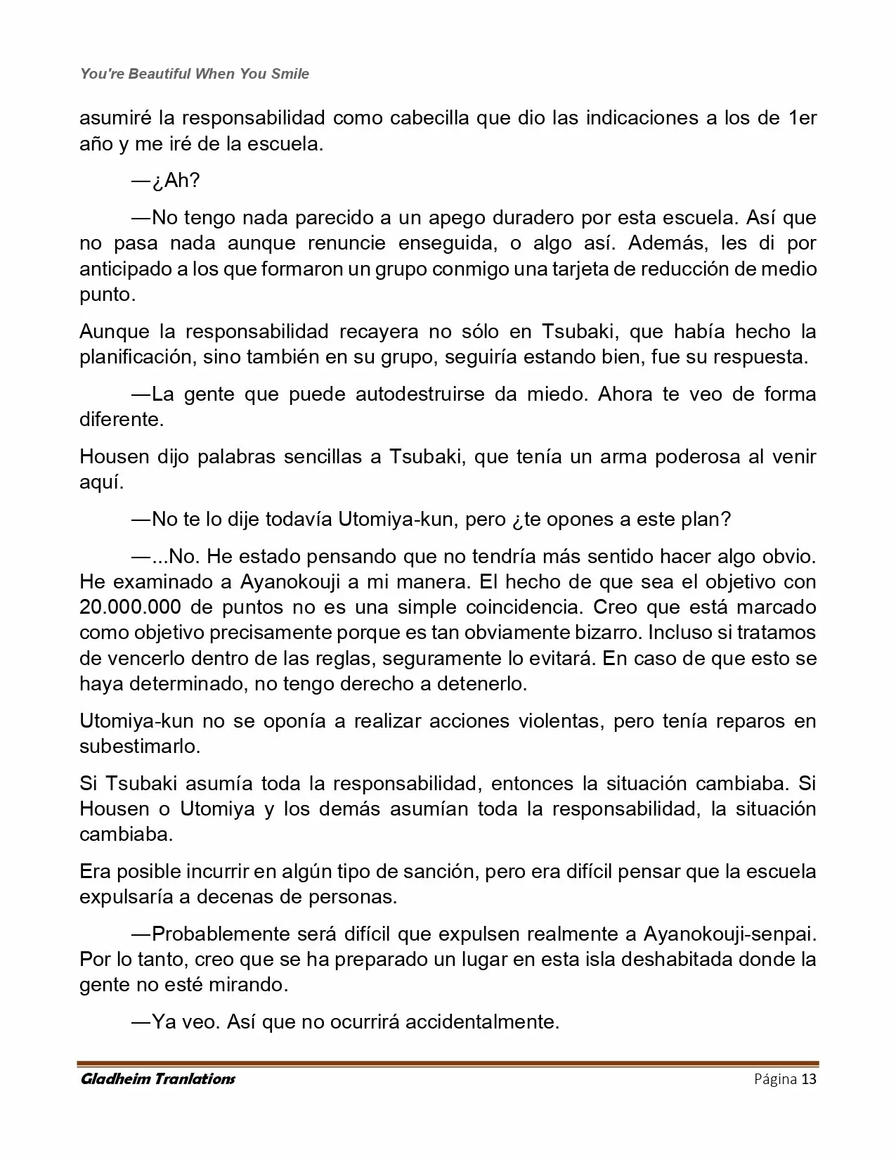 Página 13 del Manga