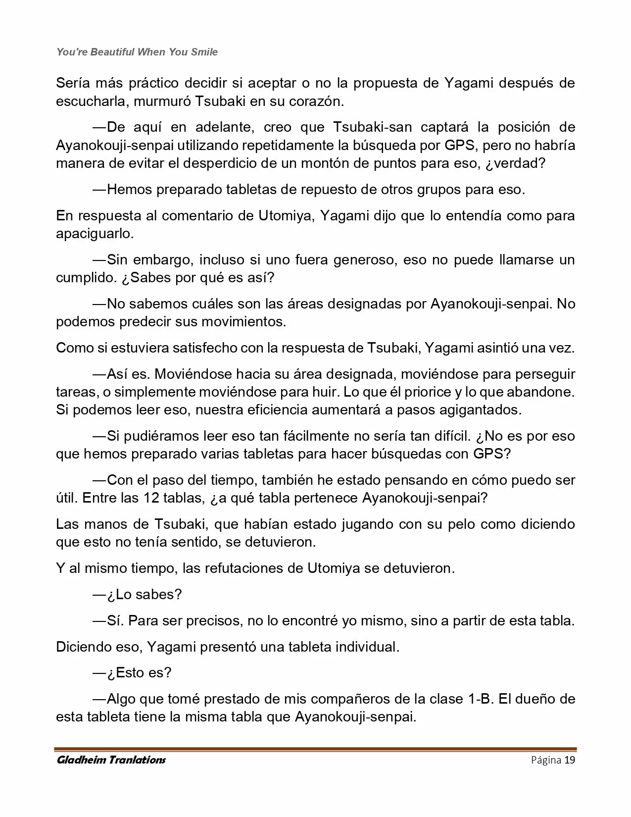 Página 19 del Manga