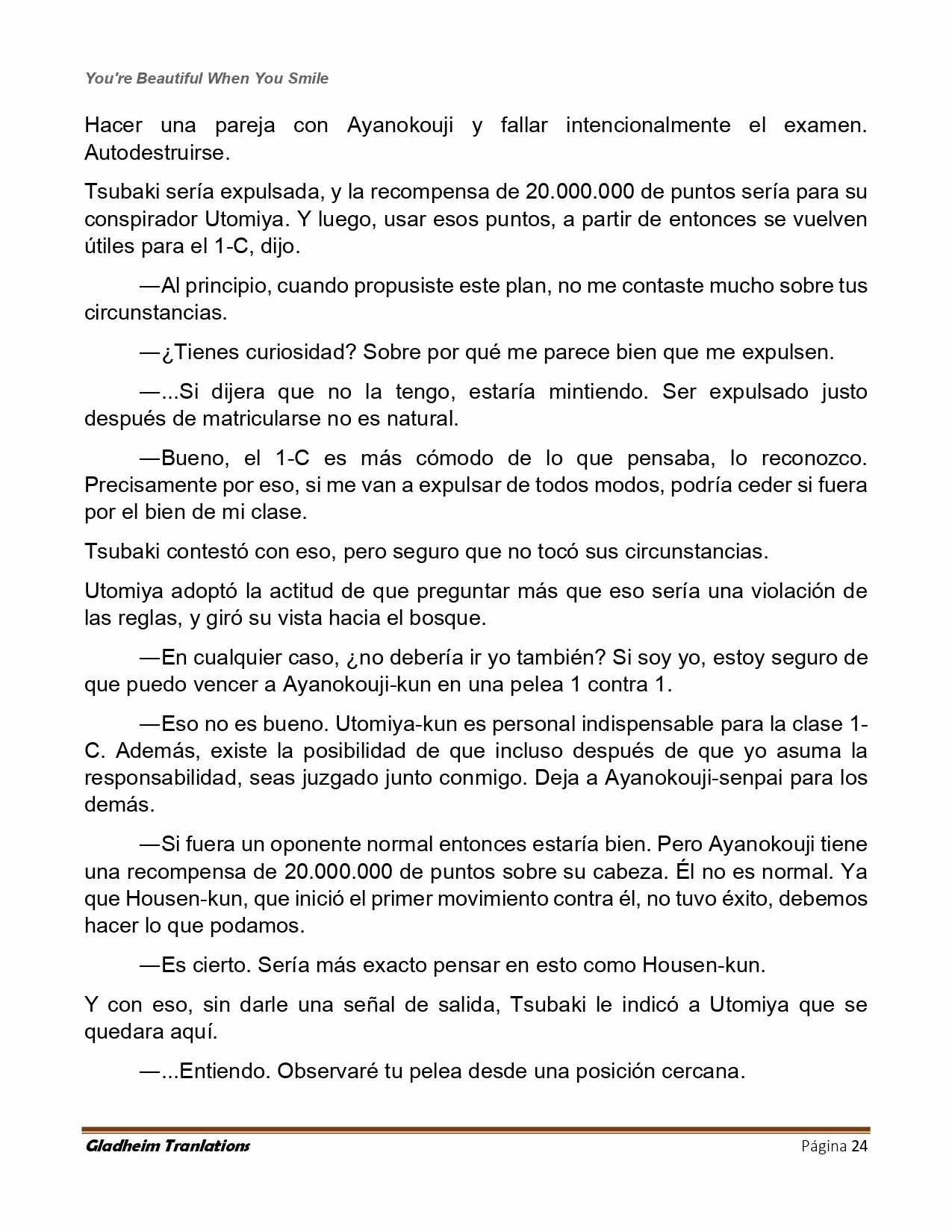 Página 24 del Manga