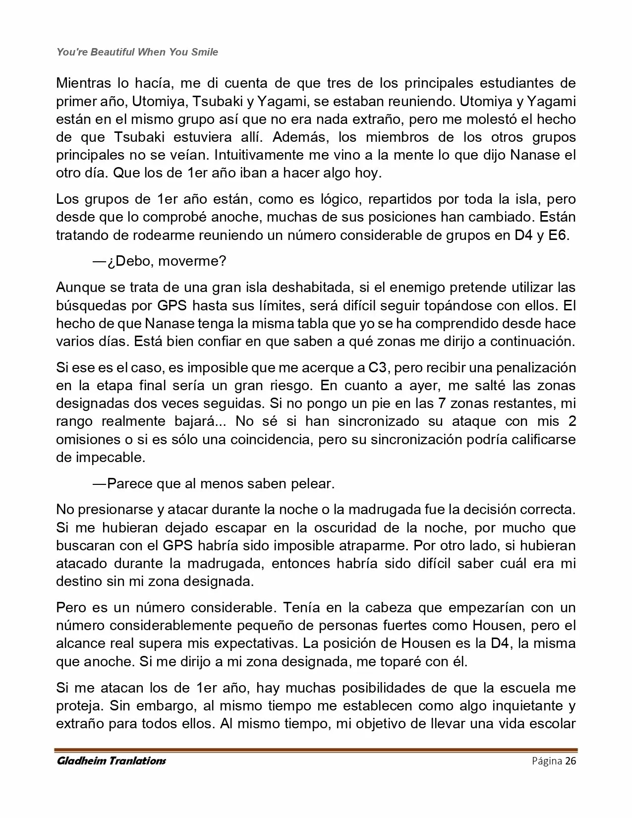 Página 26 del Manga