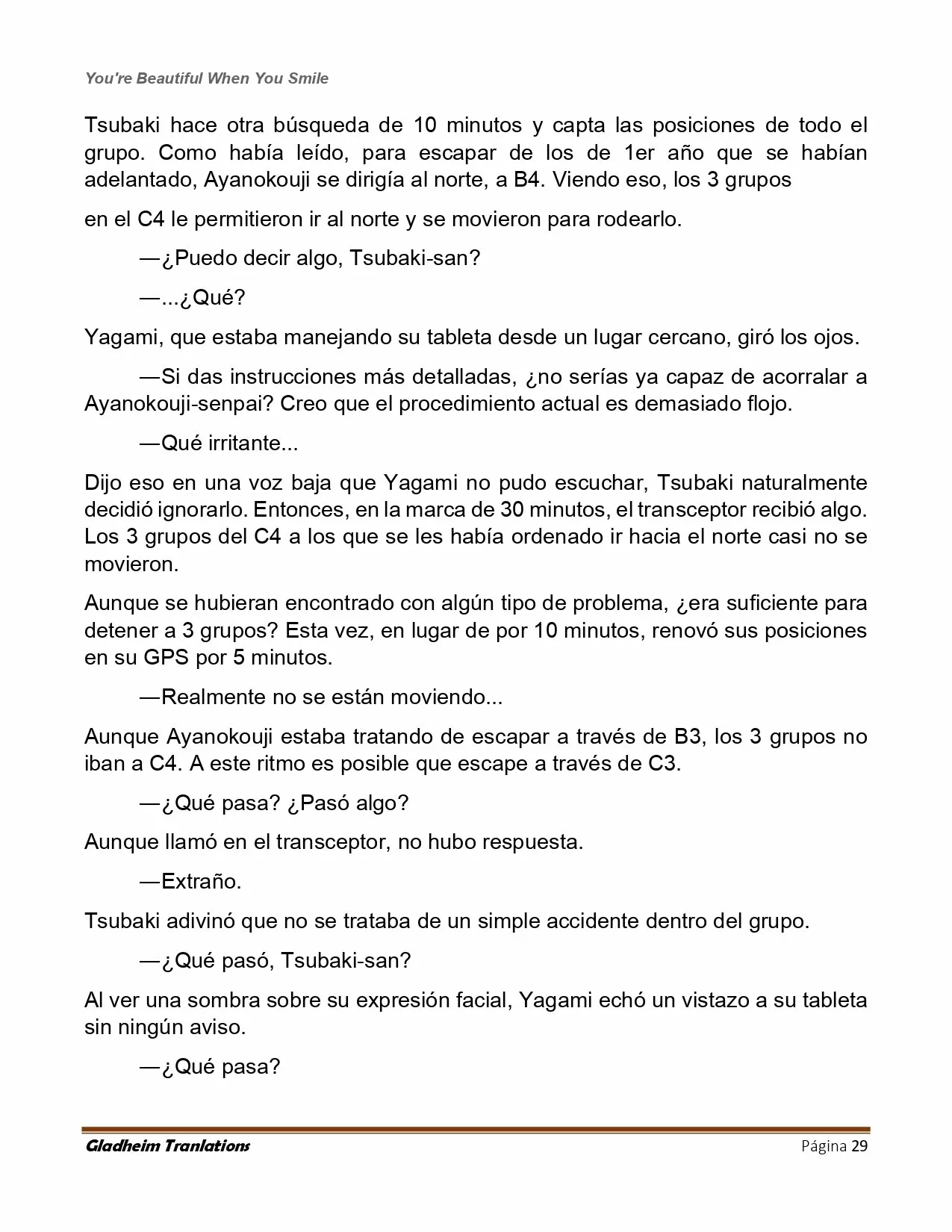 Página 29 del Manga