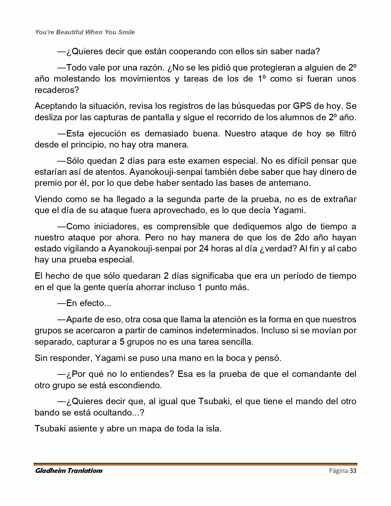 Página 33 del Manga