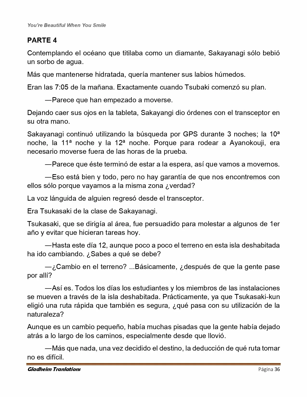 Página 36 del Manga