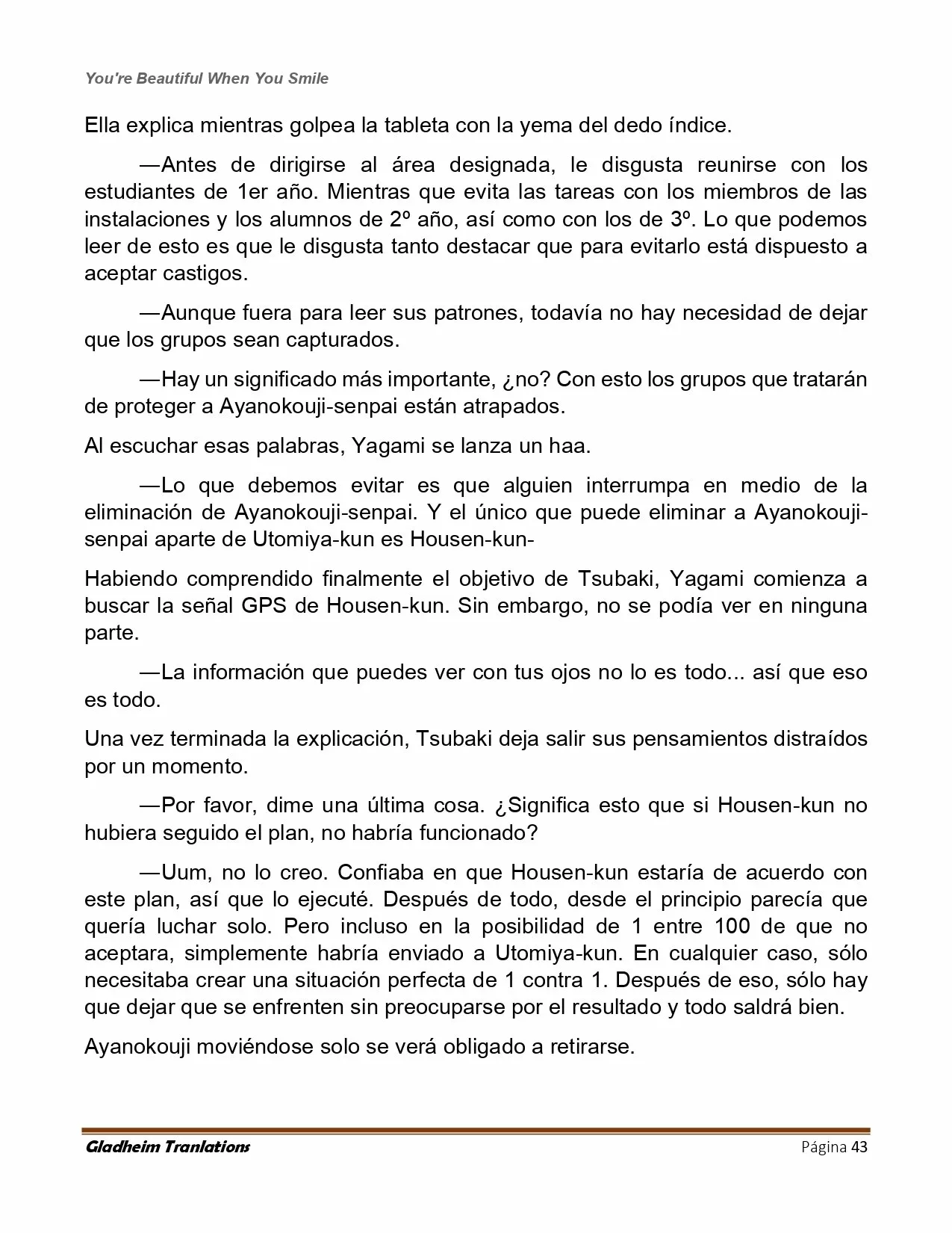 Página 43 del Manga